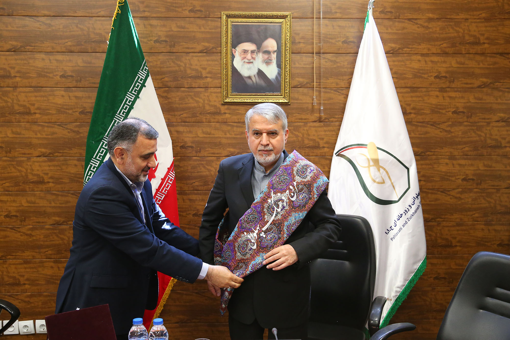 بازدید از اردو تیم ملی کشتی و فدراسیون زورخانه ای 7