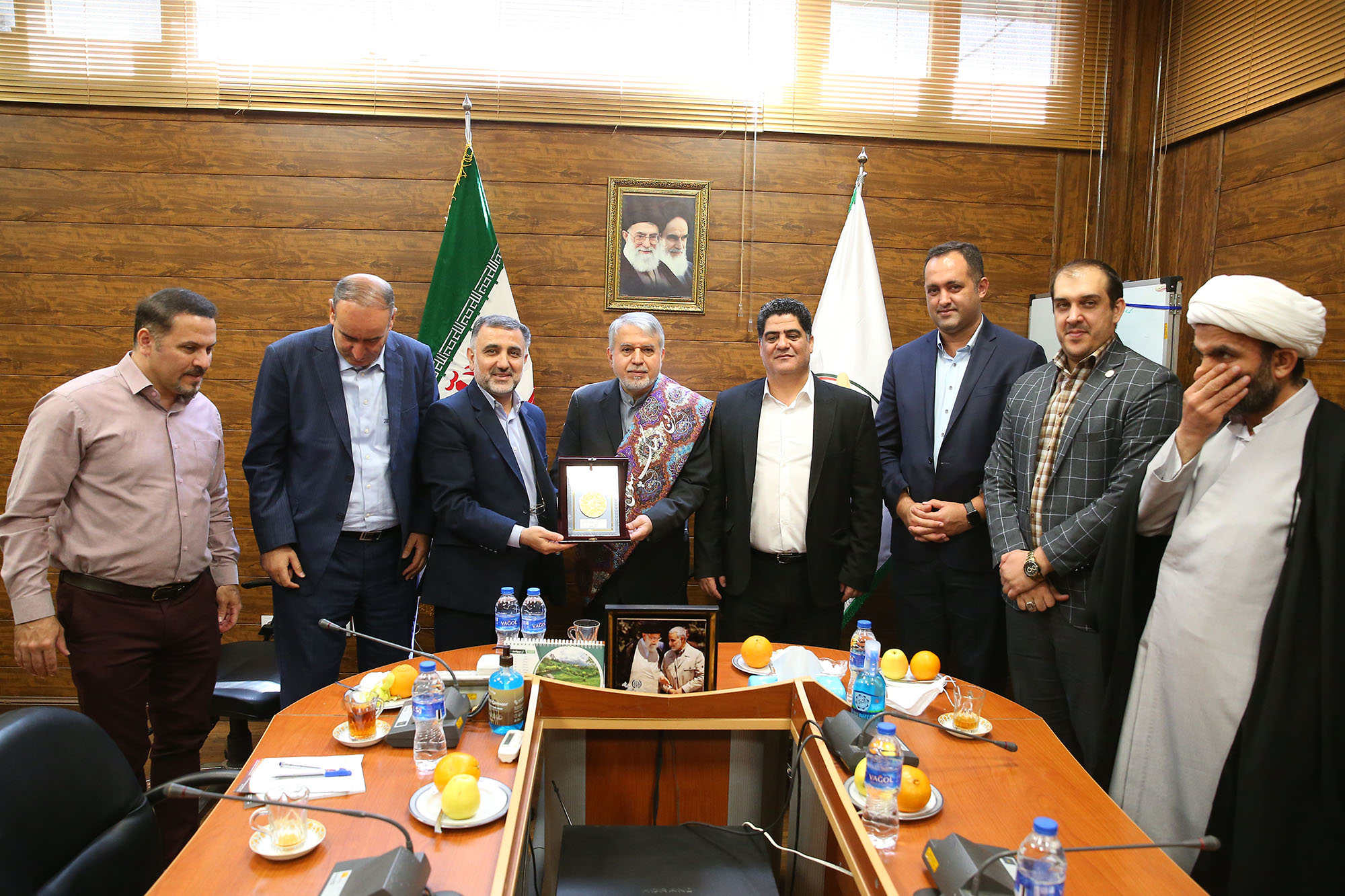 بازدید از اردو تیم ملی کشتی و فدراسیون زورخانه ای 10