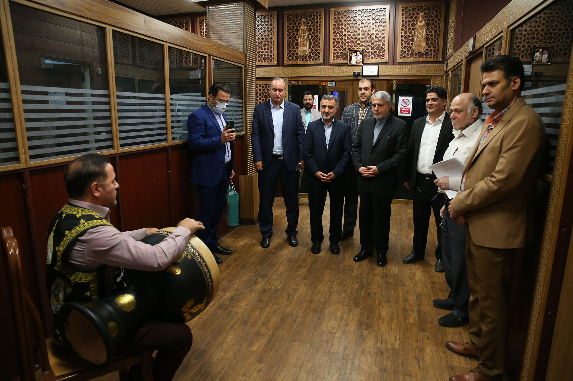 بازدید از اردو تیم ملی کشتی و فدراسیون زورخانه ای 12