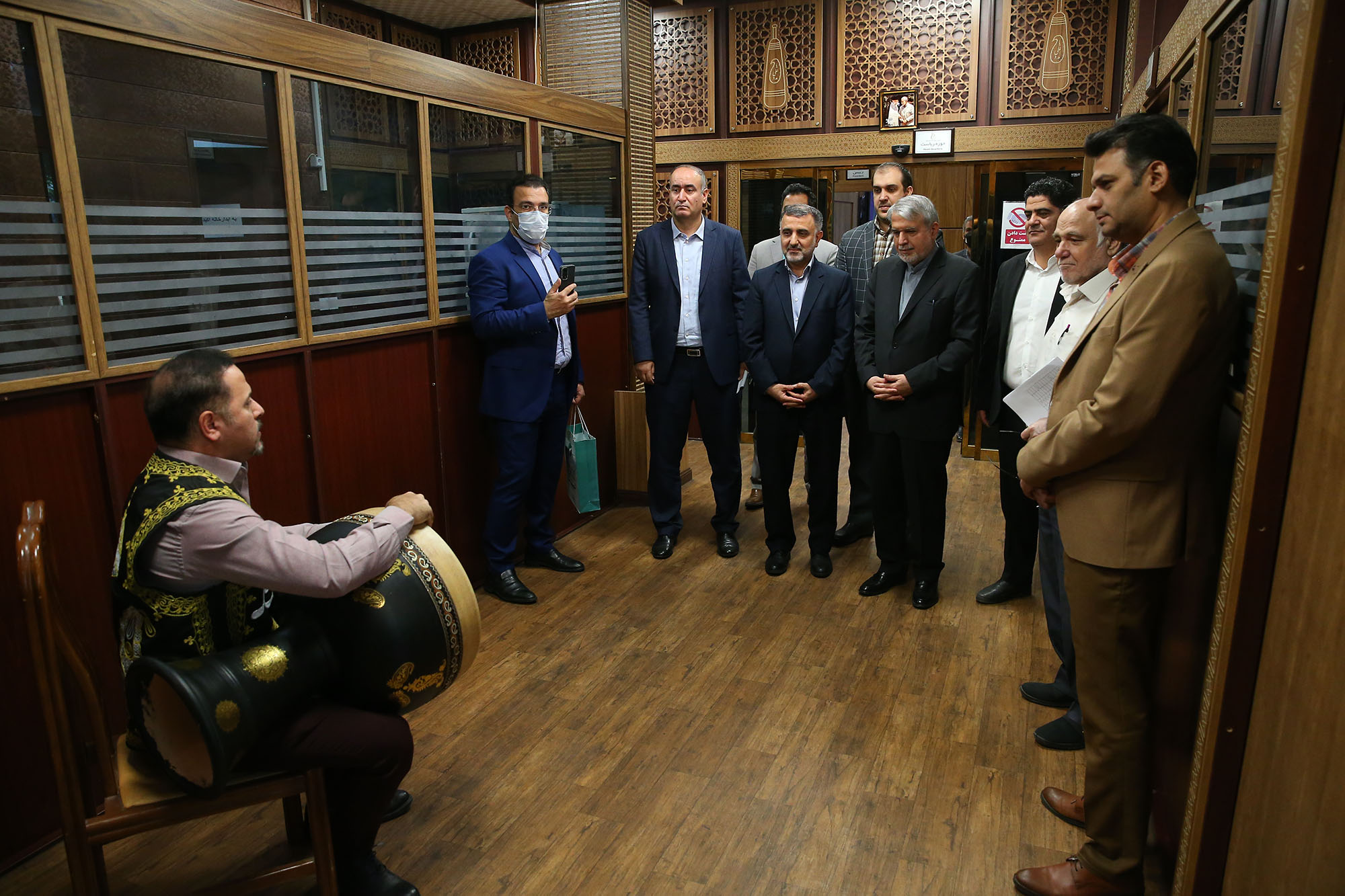 بازدید از اردو تیم ملی کشتی و فدراسیون زورخانه ای 13