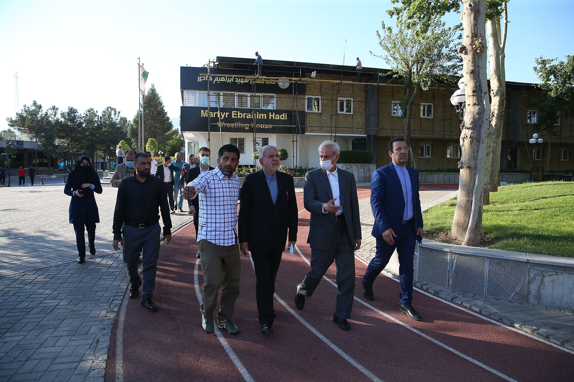 بازدید از اردو تیم ملی کشتی و فدراسیون زورخانه ای 20