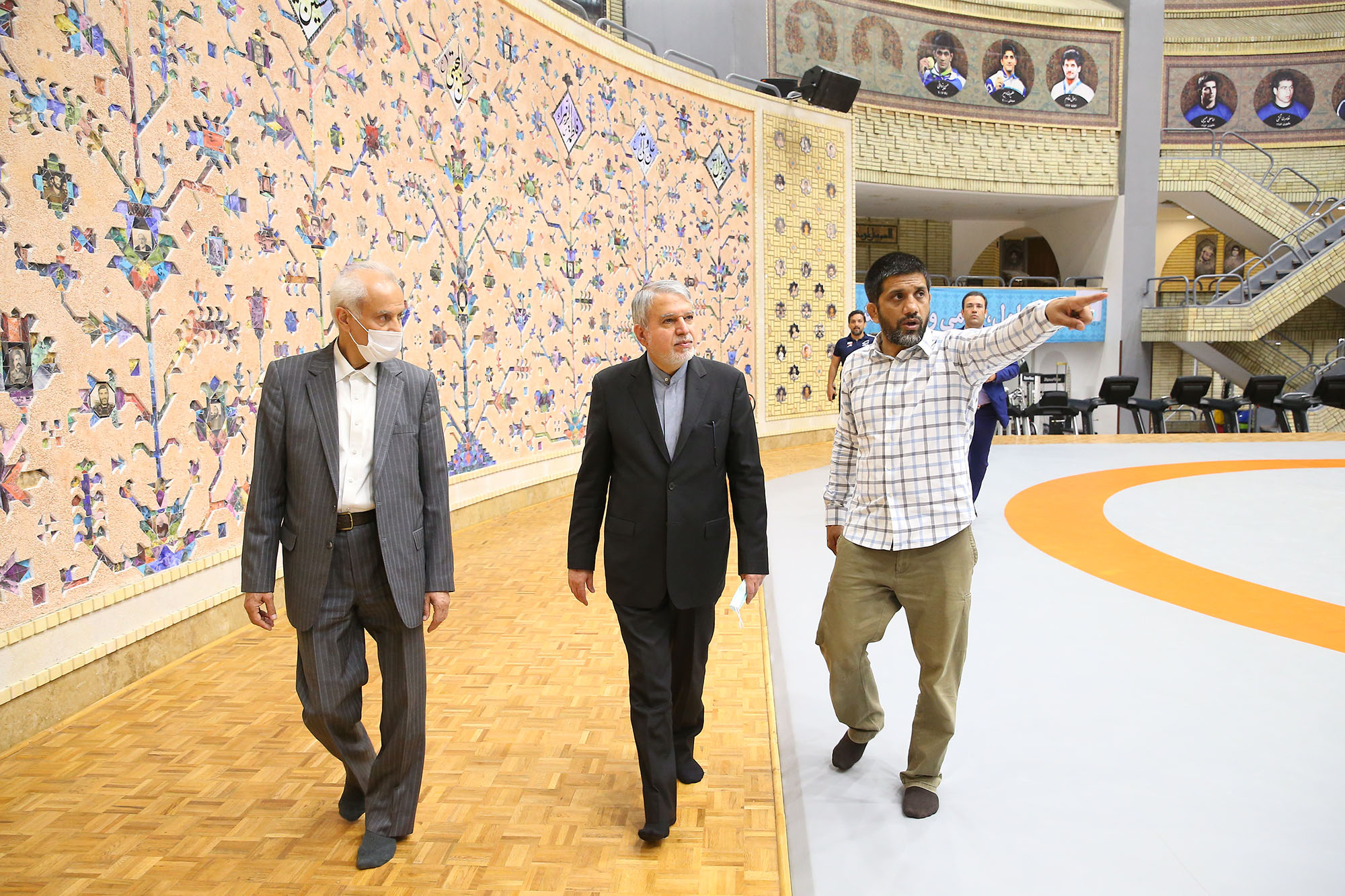 بازدید از اردو تیم ملی کشتی و فدراسیون زورخانه ای 22