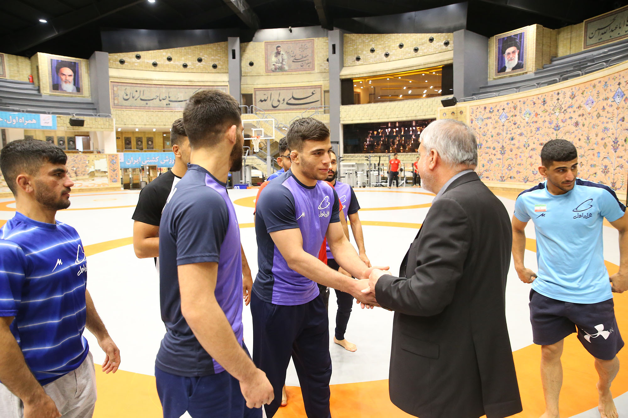 بازدید از اردو تیم ملی کشتی و فدراسیون زورخانه ای 24