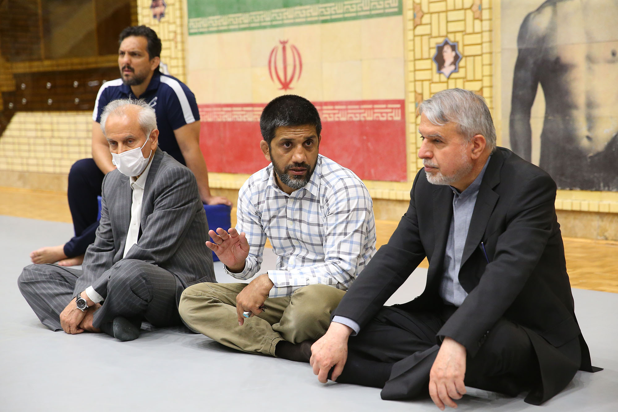 بازدید از اردو تیم ملی کشتی و فدراسیون زورخانه ای 26