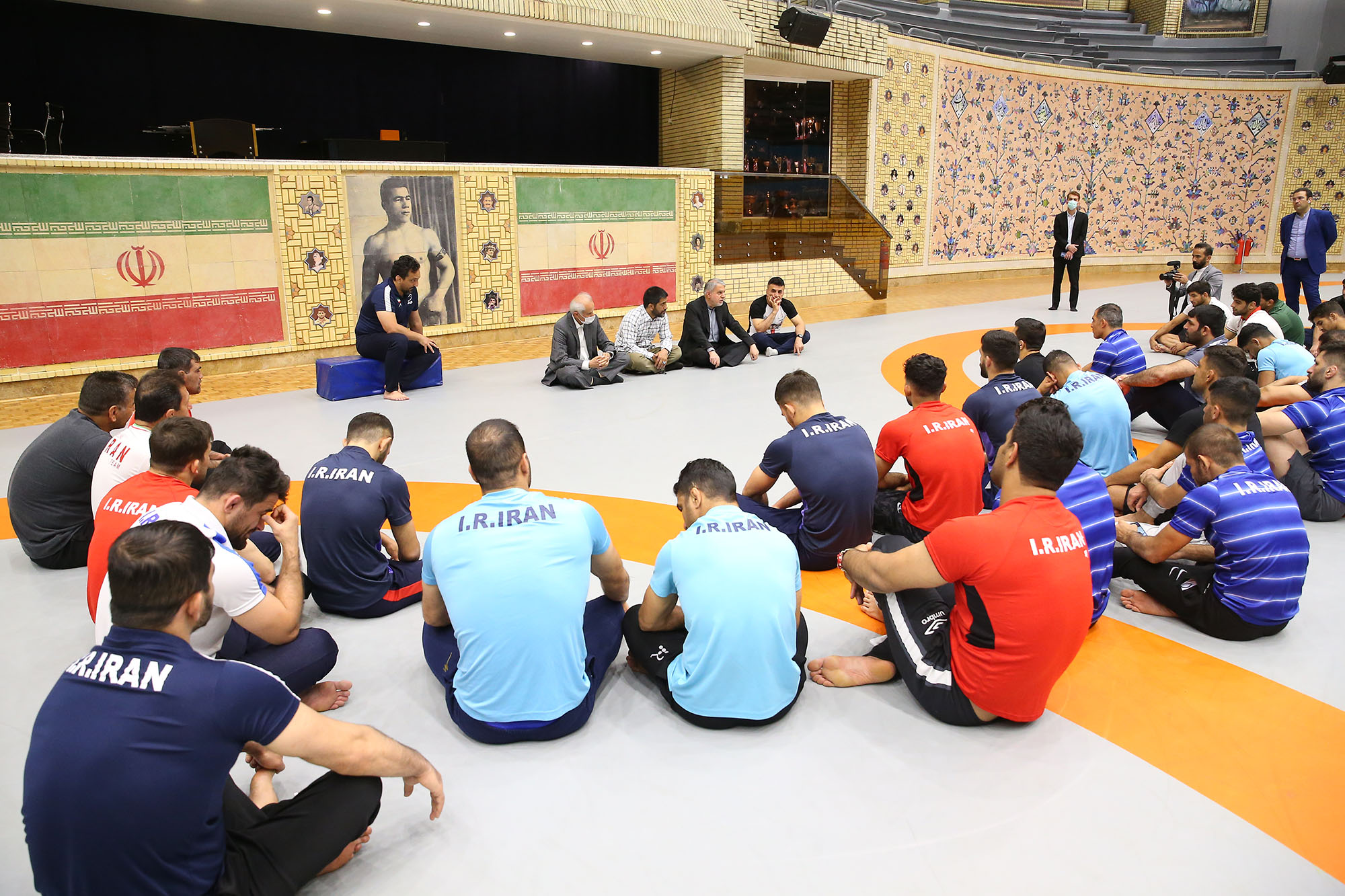 بازدید از اردو تیم ملی کشتی و فدراسیون زورخانه ای 27