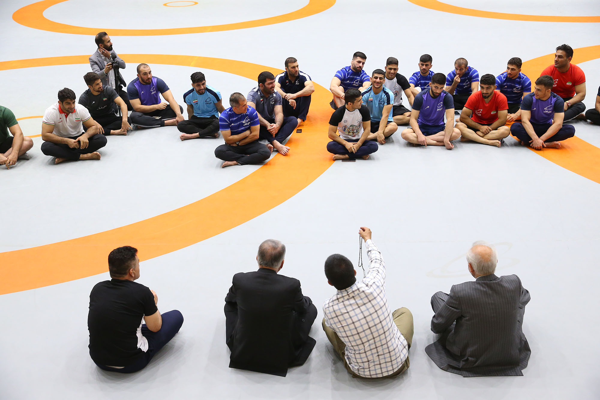 بازدید از اردو تیم ملی کشتی و فدراسیون زورخانه ای 32