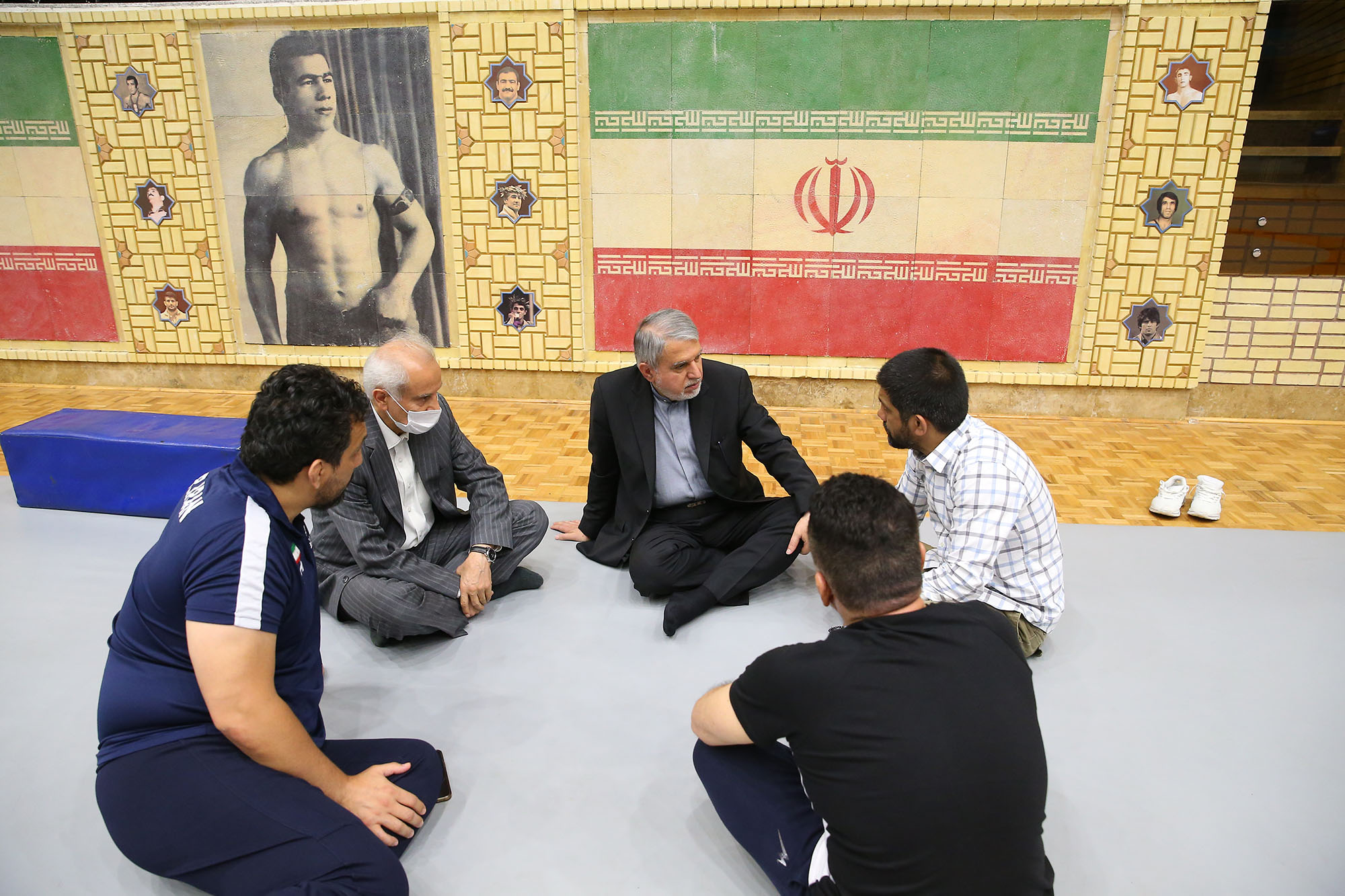 بازدید از اردو تیم ملی کشتی و فدراسیون زورخانه ای 33