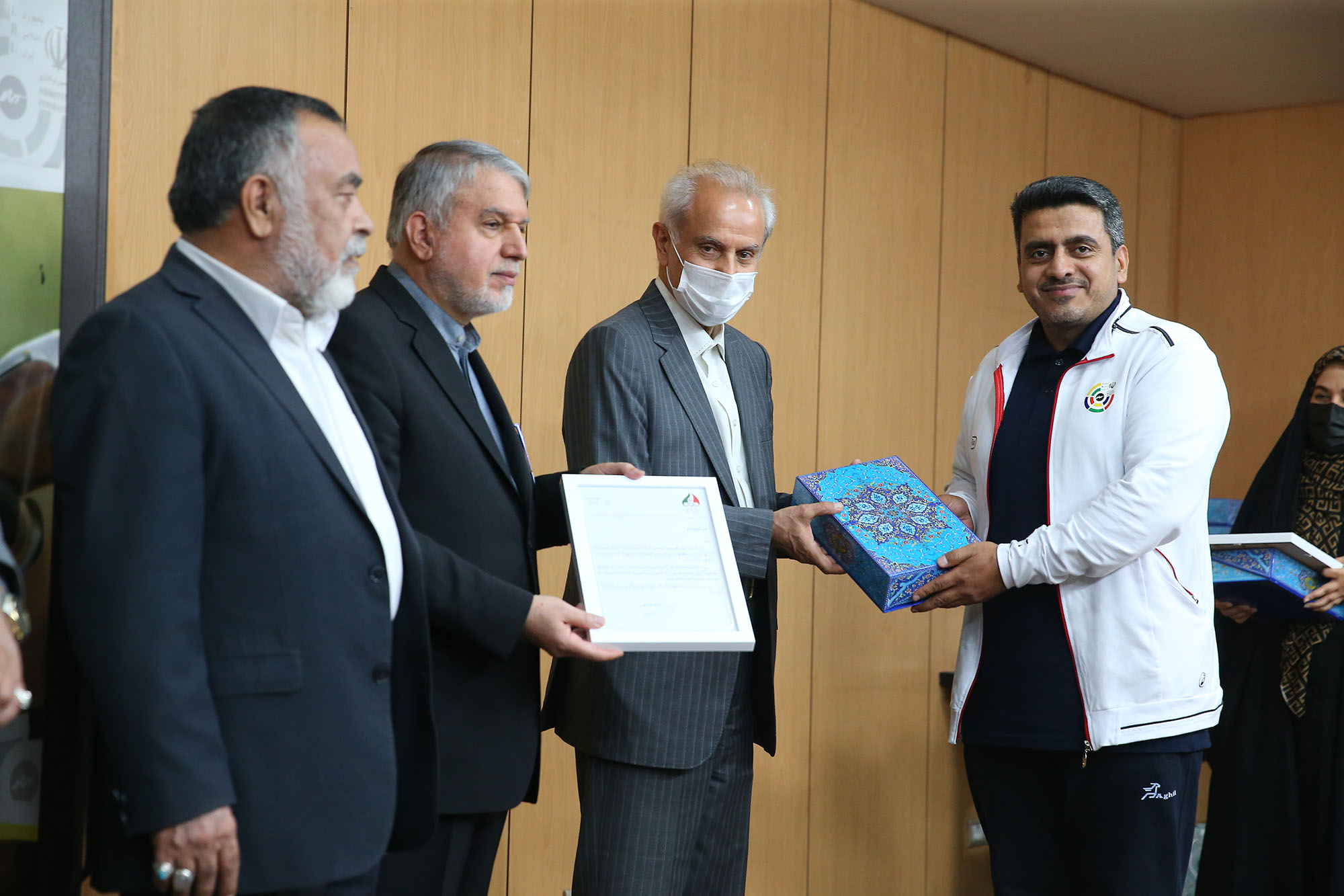 مراسم تقدیر از مدال آوران تیراندازی 13