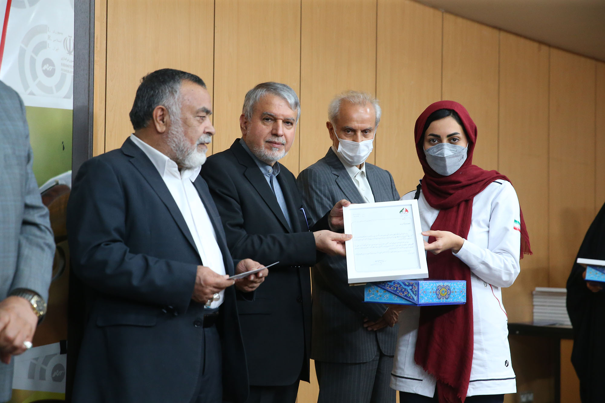 مراسم تقدیر از مدال آوران تیراندازی 14