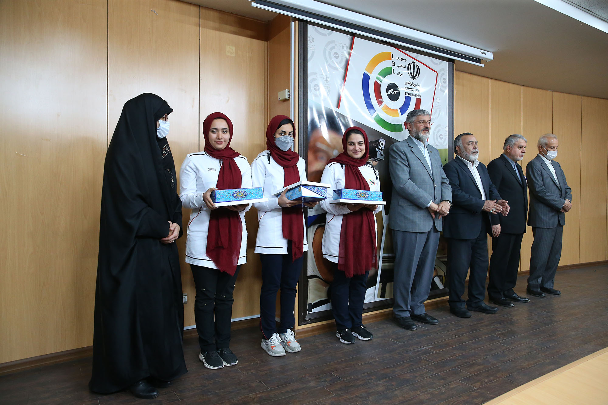 مراسم تقدیر از مدال آوران تیراندازی 15