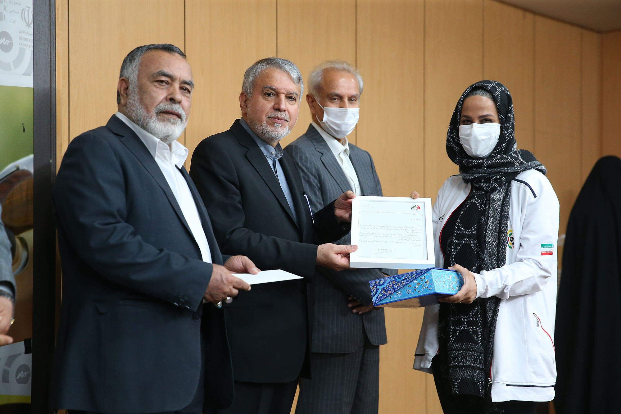 مراسم تقدیر از مدال آوران تیراندازی 16