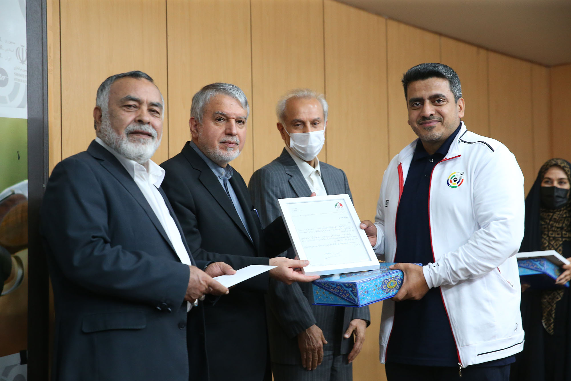 مراسم تقدیر از مدال آوران تیراندازی 20