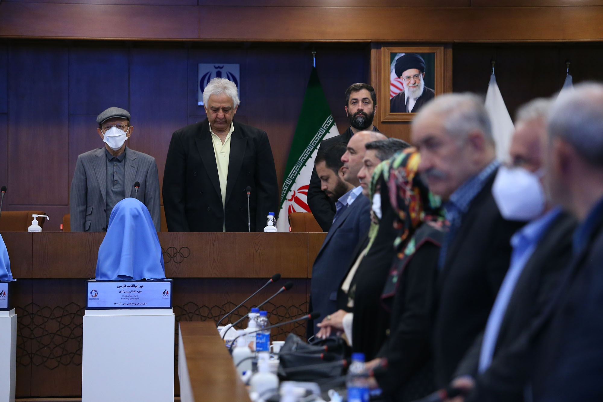 مراسم رونمایی از سردیس چهره های ماندگار ورزش ایران 1