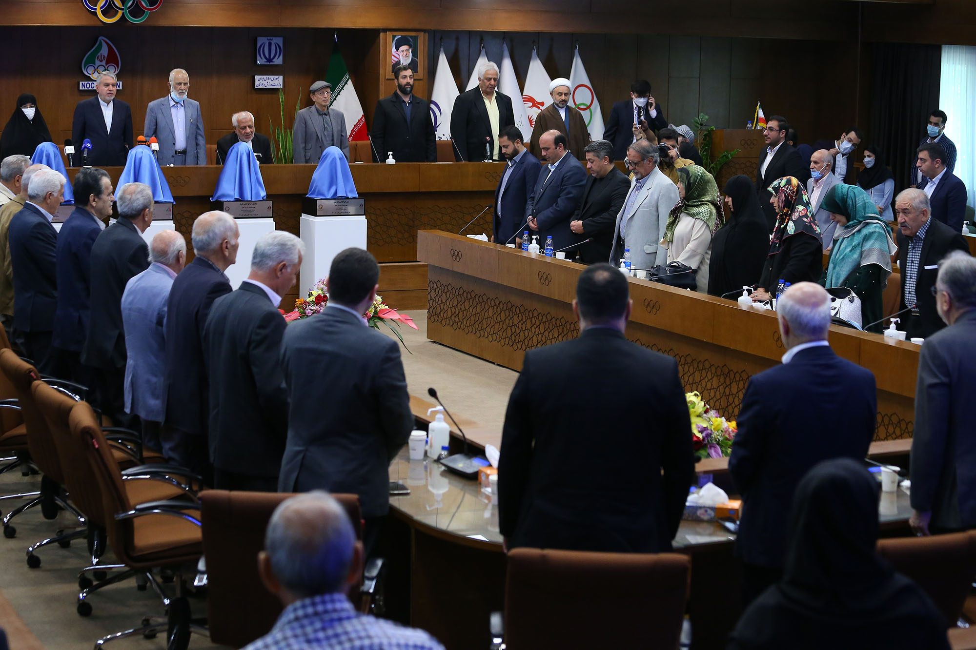 مراسم رونمایی از سردیس چهره های ماندگار ورزش ایران 20