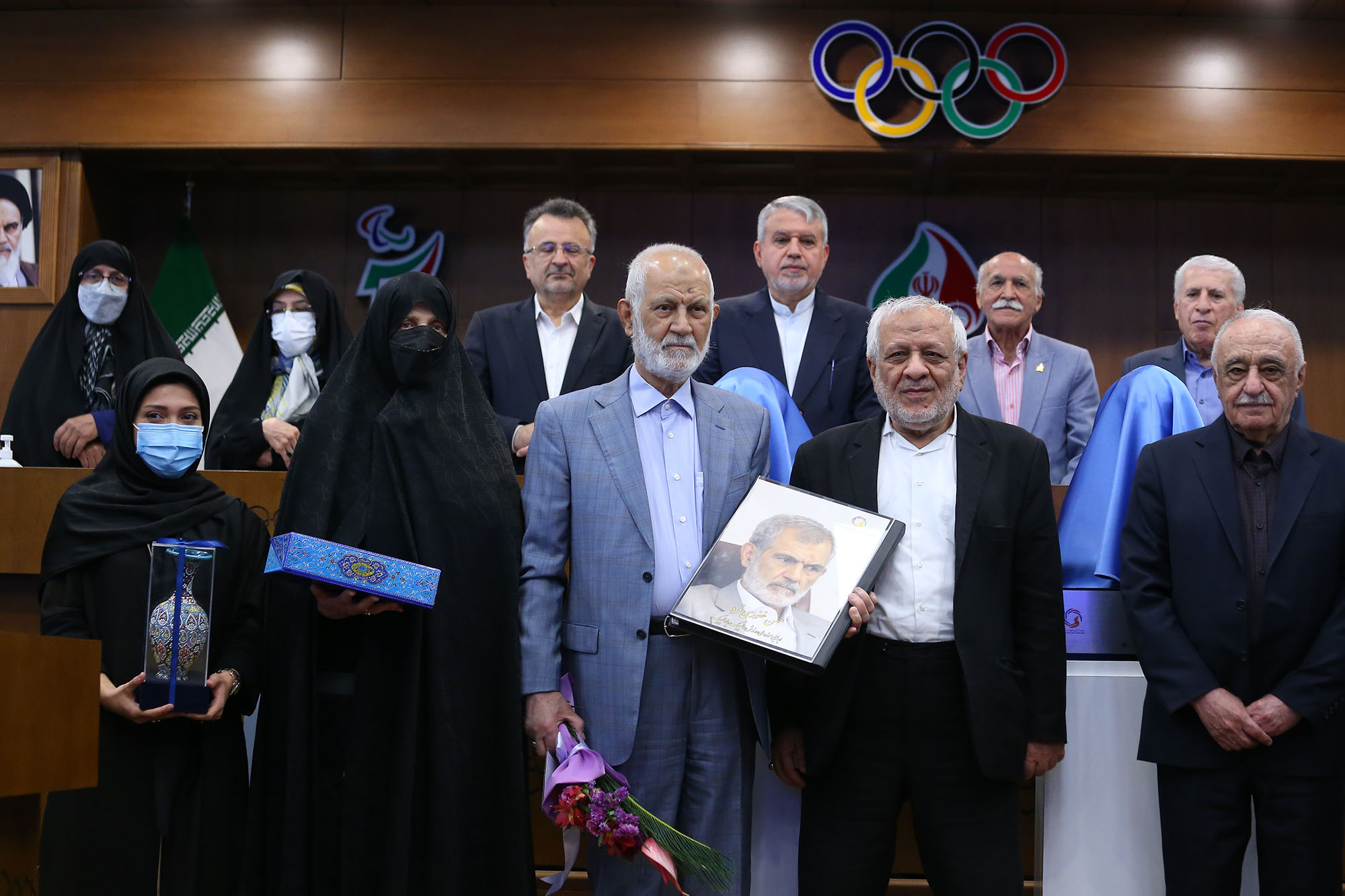 مراسم رونمایی از سردیس چهره های ماندگار ورزش ایران 44