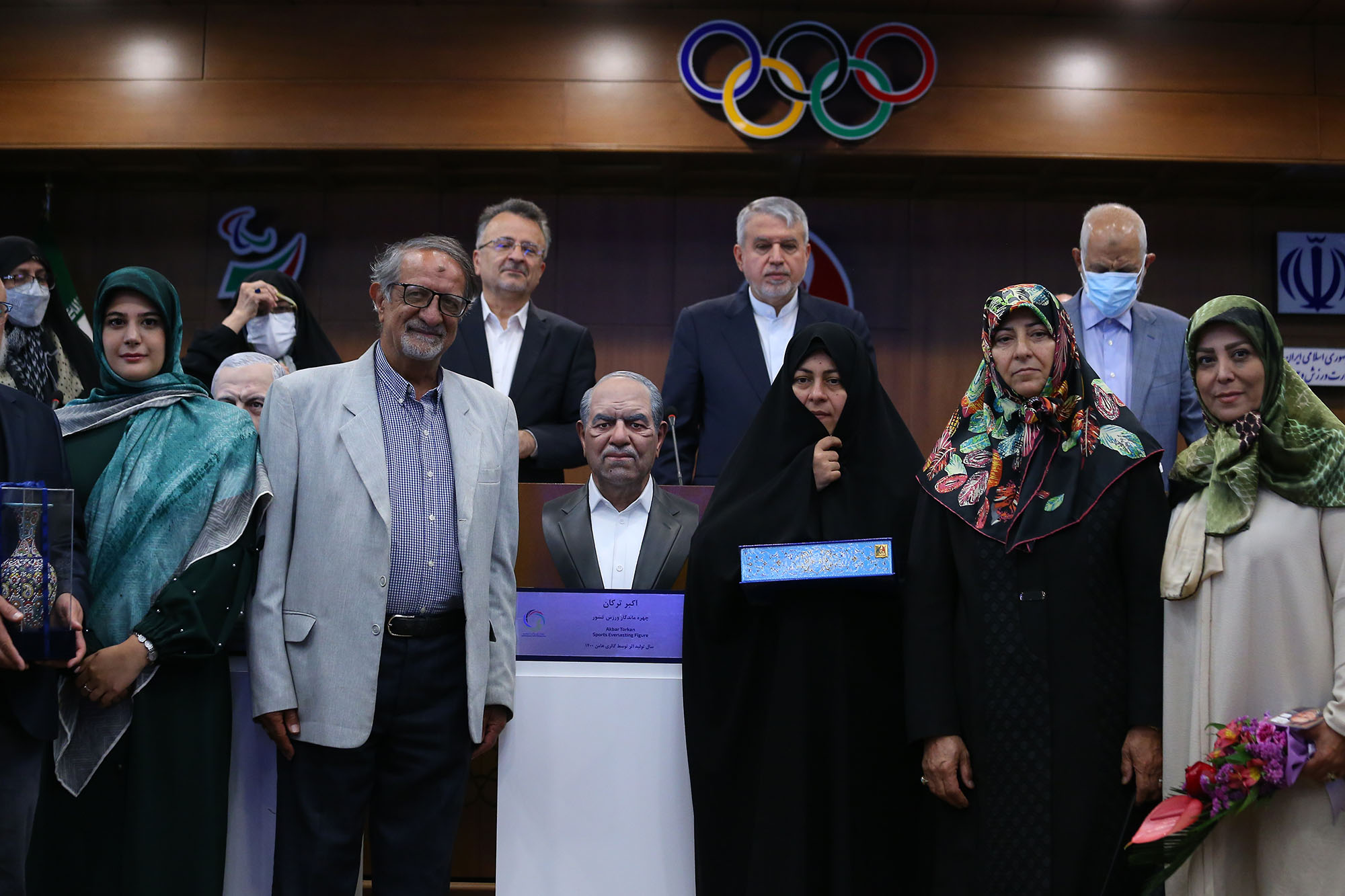 مراسم رونمایی از سردیس چهره های ماندگار ورزش ایران 49