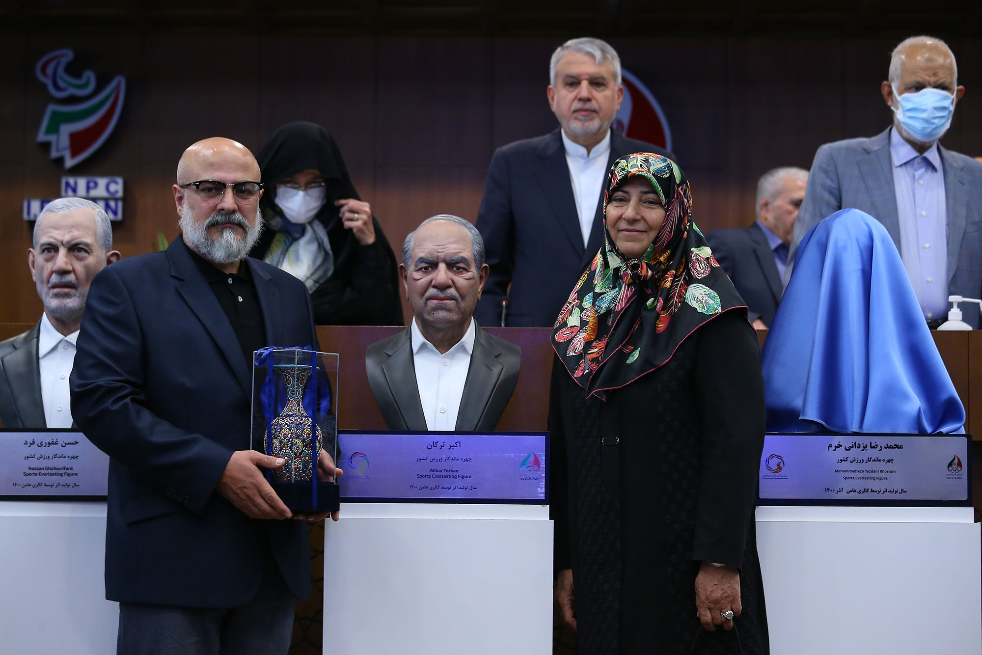 مراسم رونمایی از سردیس چهره های ماندگار ورزش ایران 51