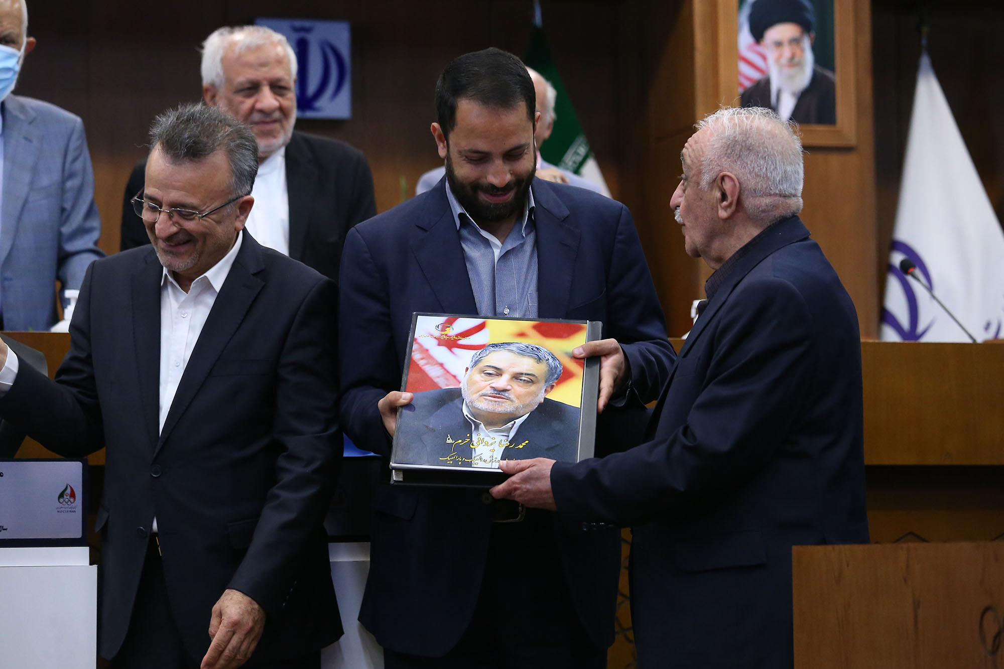 مراسم رونمایی از سردیس چهره های ماندگار ورزش ایران 57