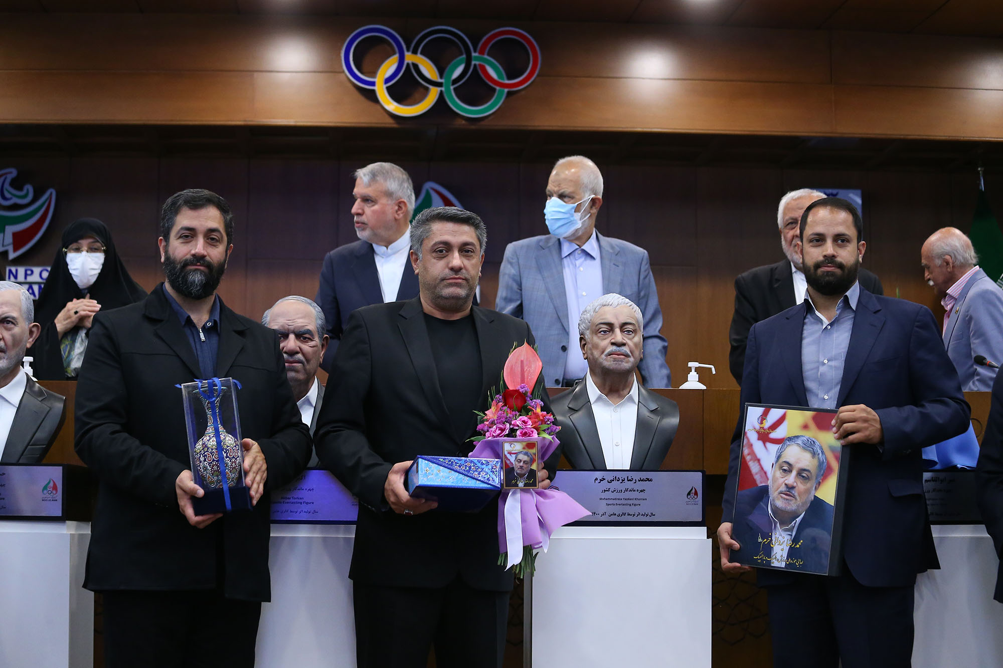 مراسم رونمایی از سردیس چهره های ماندگار ورزش ایران 59