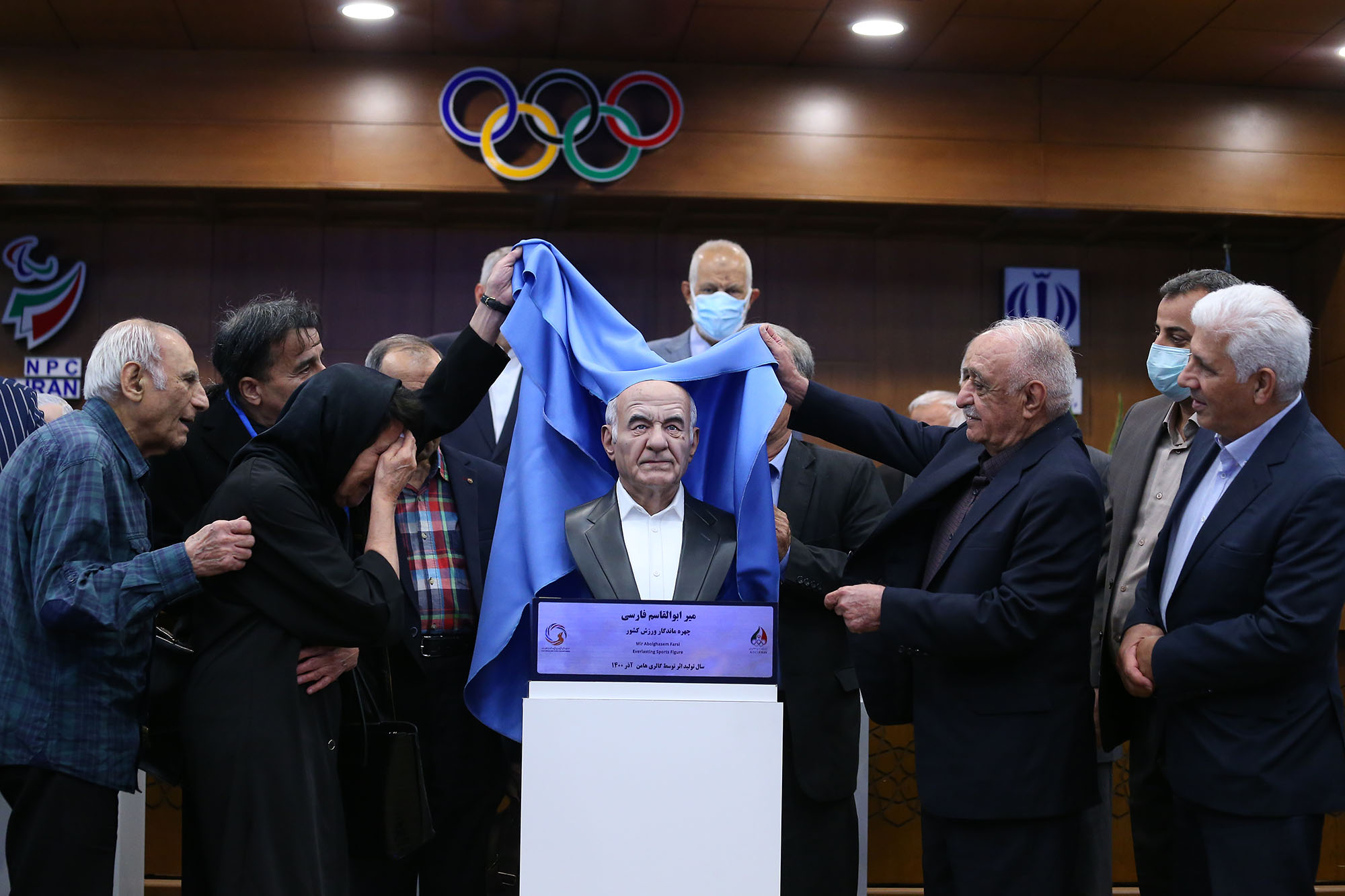 مراسم رونمایی از سردیس چهره های ماندگار ورزش ایران 61