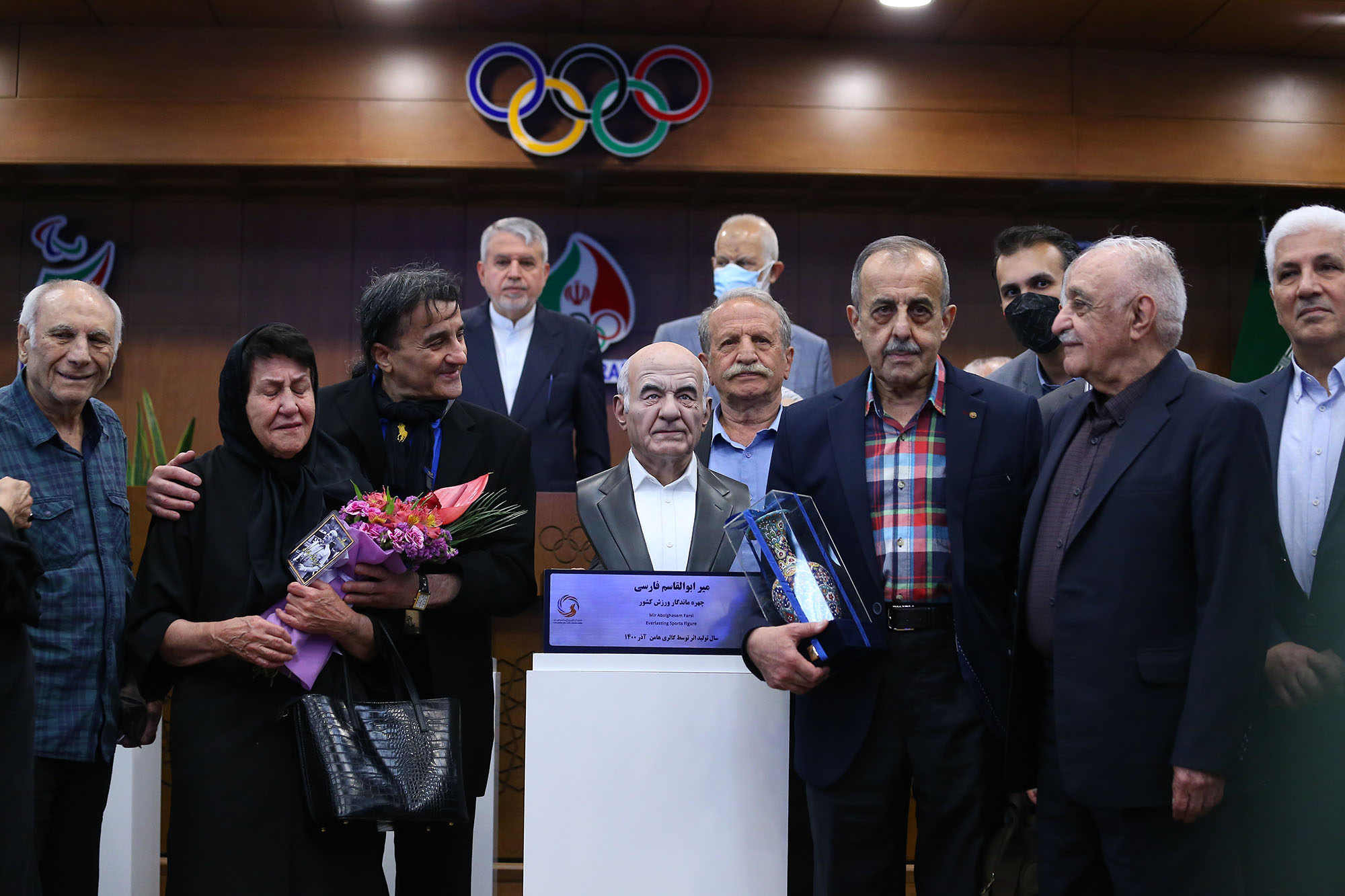 مراسم رونمایی از سردیس چهره های ماندگار ورزش ایران 67