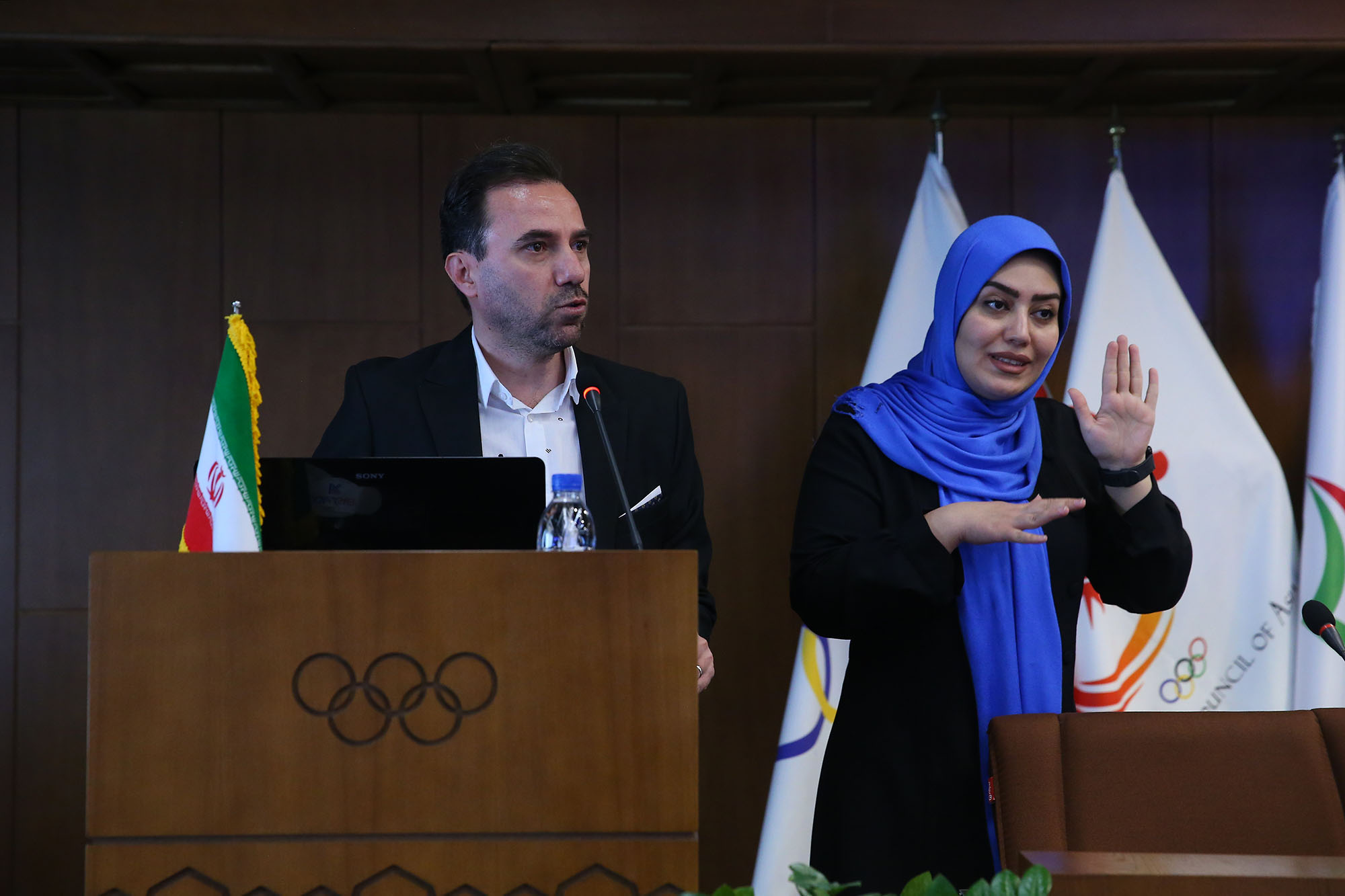 تجلیل از افتخارآفرینان کاروان اعزامی به بازی های المپیک ناشنوایان برزیل 4