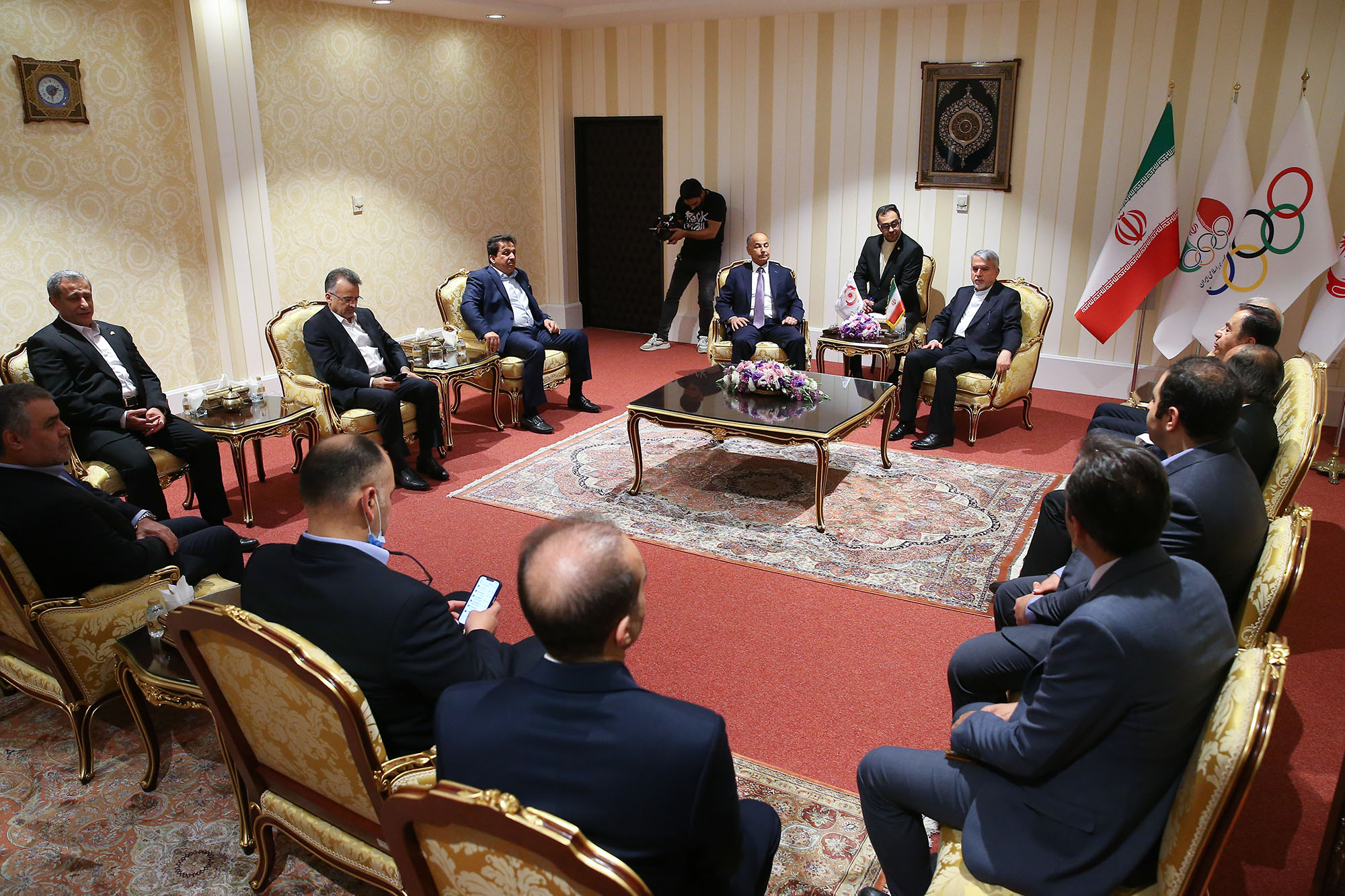 دیدارهای مقامات ارشد شورای المپیک آسیا در ایران 25