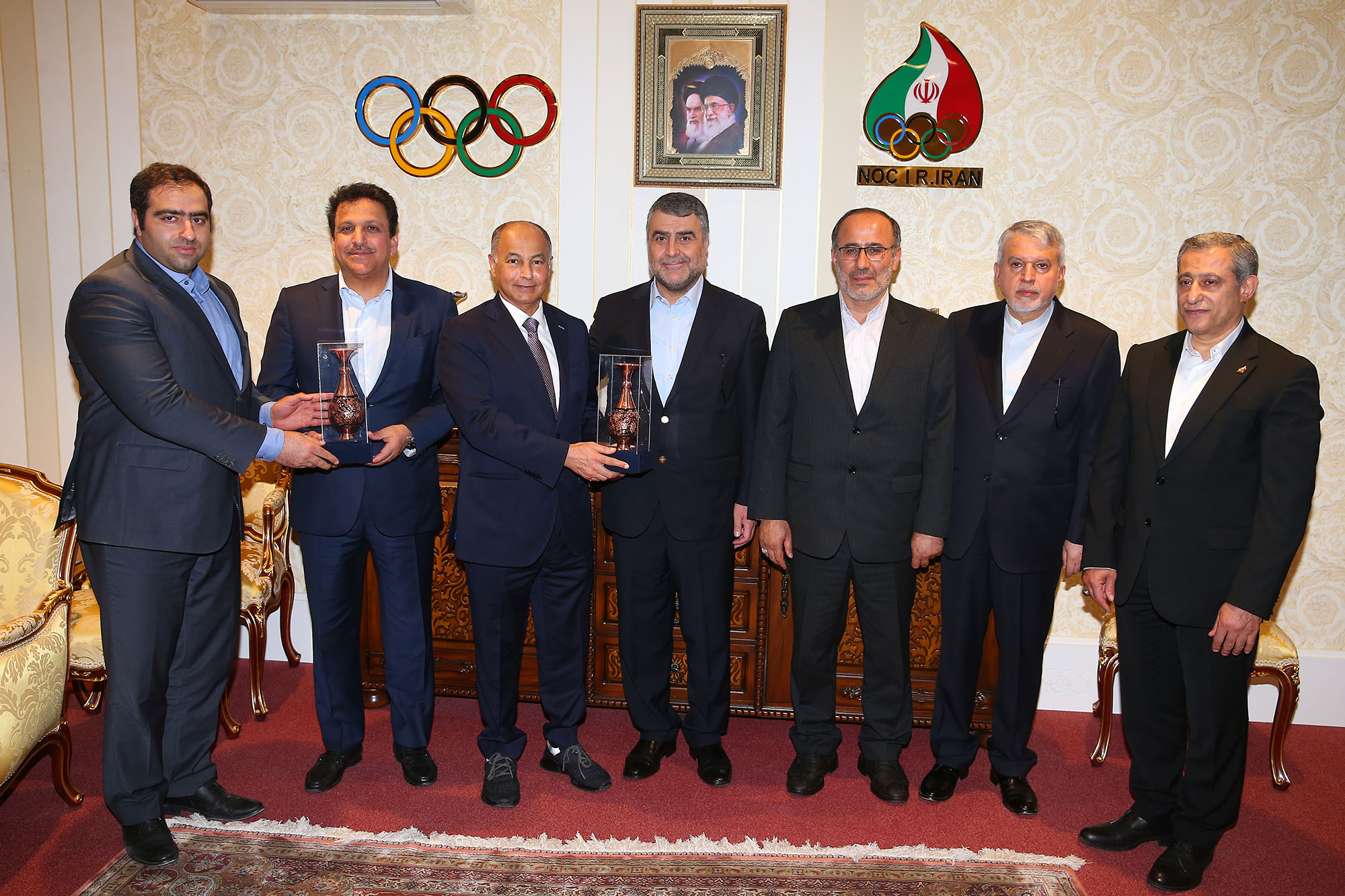 دیدارهای مقامات ارشد شورای المپیک آسیا در ایران 37