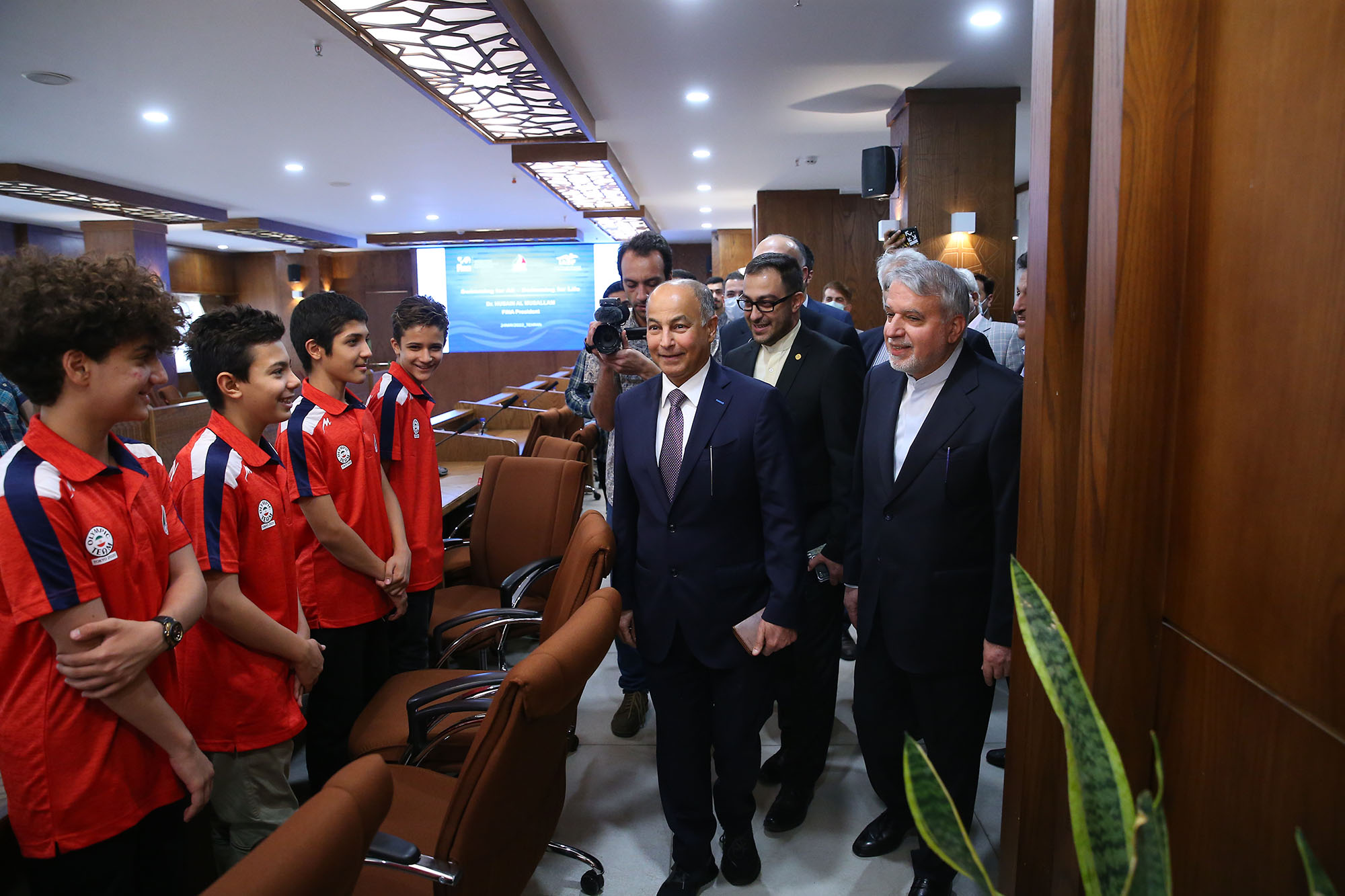 دیدارهای مقامات ارشد شورای المپیک آسیا در ایران 40