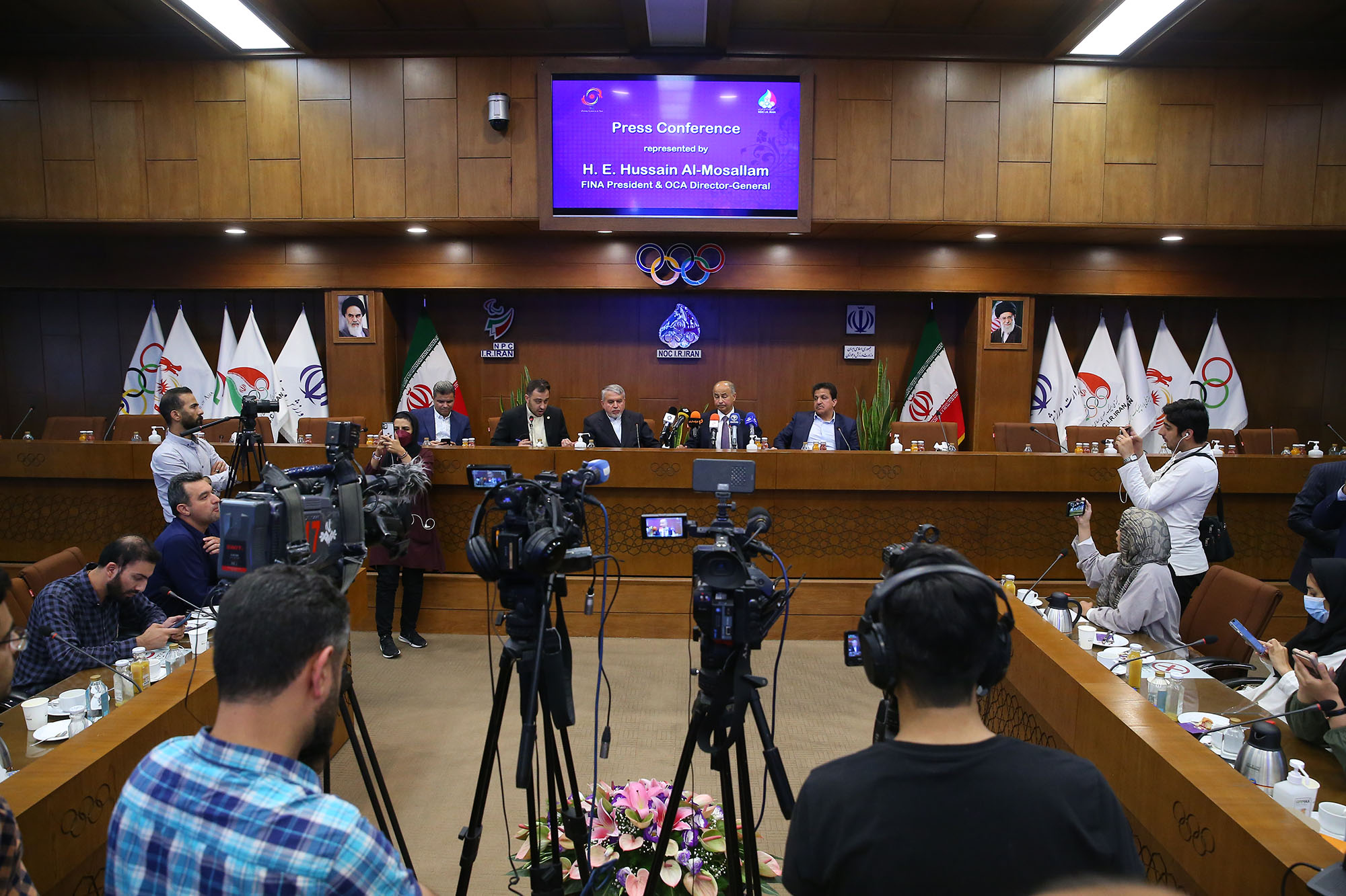 دیدارهای مقامات ارشد شورای المپیک آسیا در ایران 84