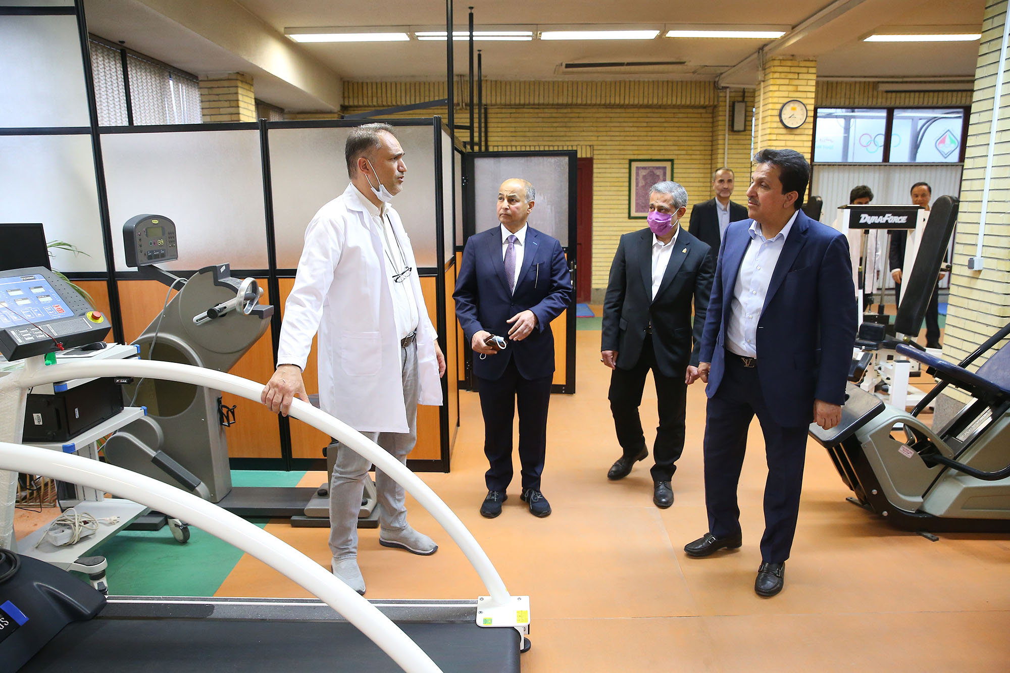 دیدارهای مقامات ارشد شورای المپیک آسیا در ایران 96