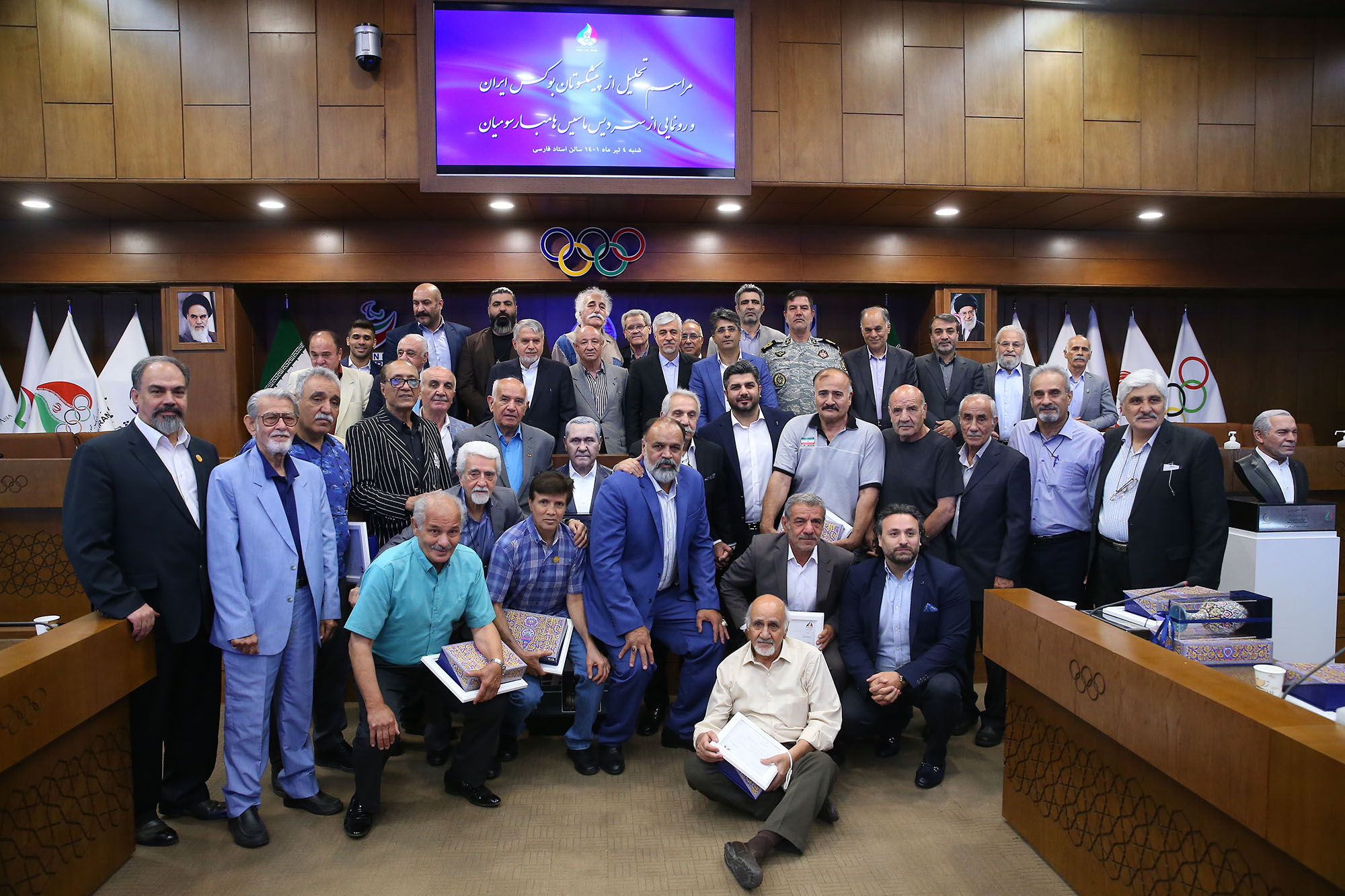 مراسم رونمایی از سردیس ماسیس هامبارسومیان 24