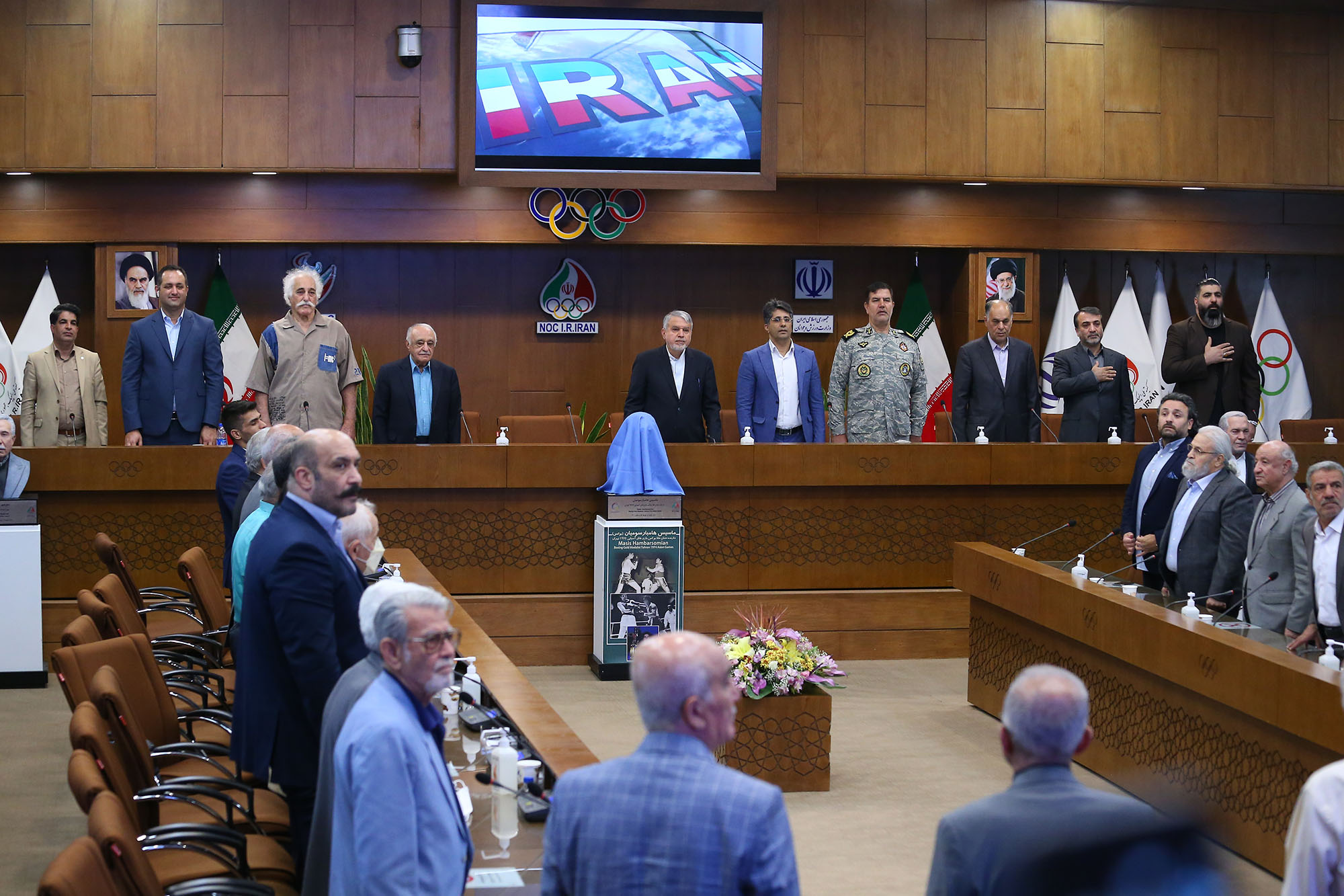 مراسم رونمایی از سردیس ماسیس هامبارسومیان 26