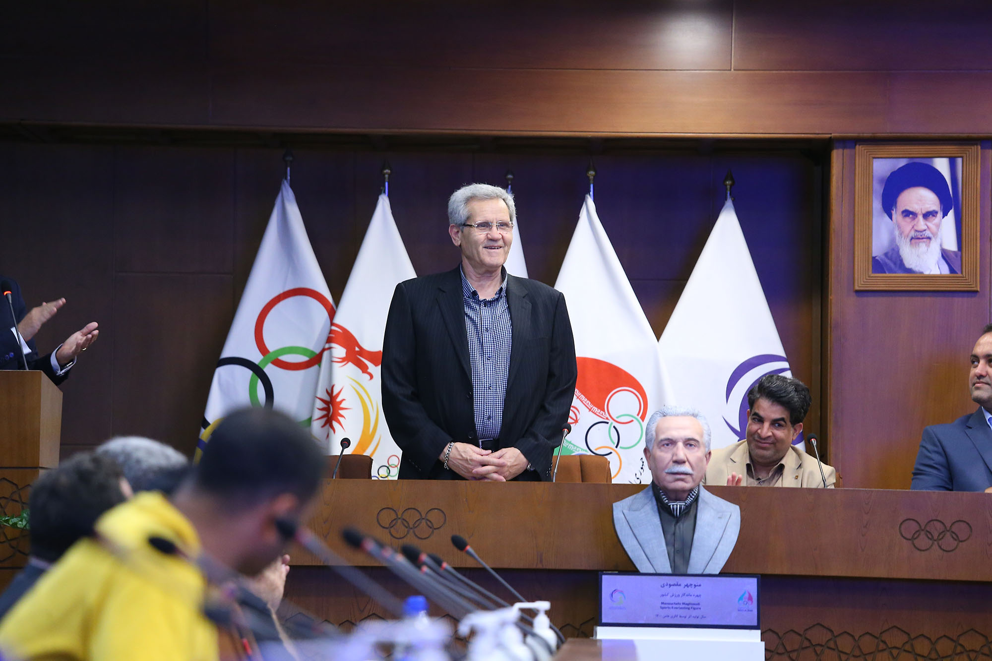 مراسم رونمایی از سردیس ماسیس هامبارسومیان 27