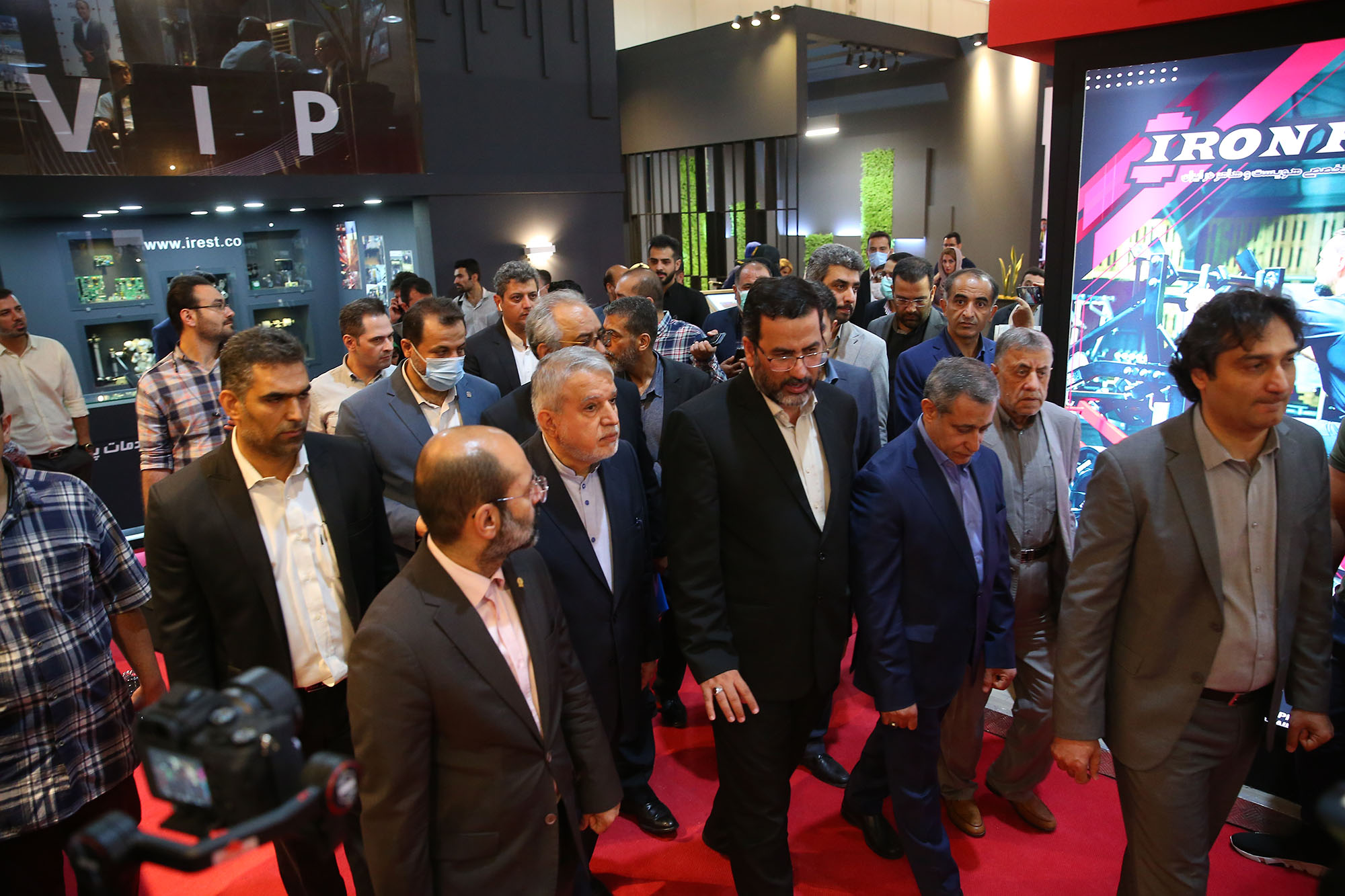 جضور رییس کمیته ملی المپیک در نمایشگاه تجهیزات ورزشی 2