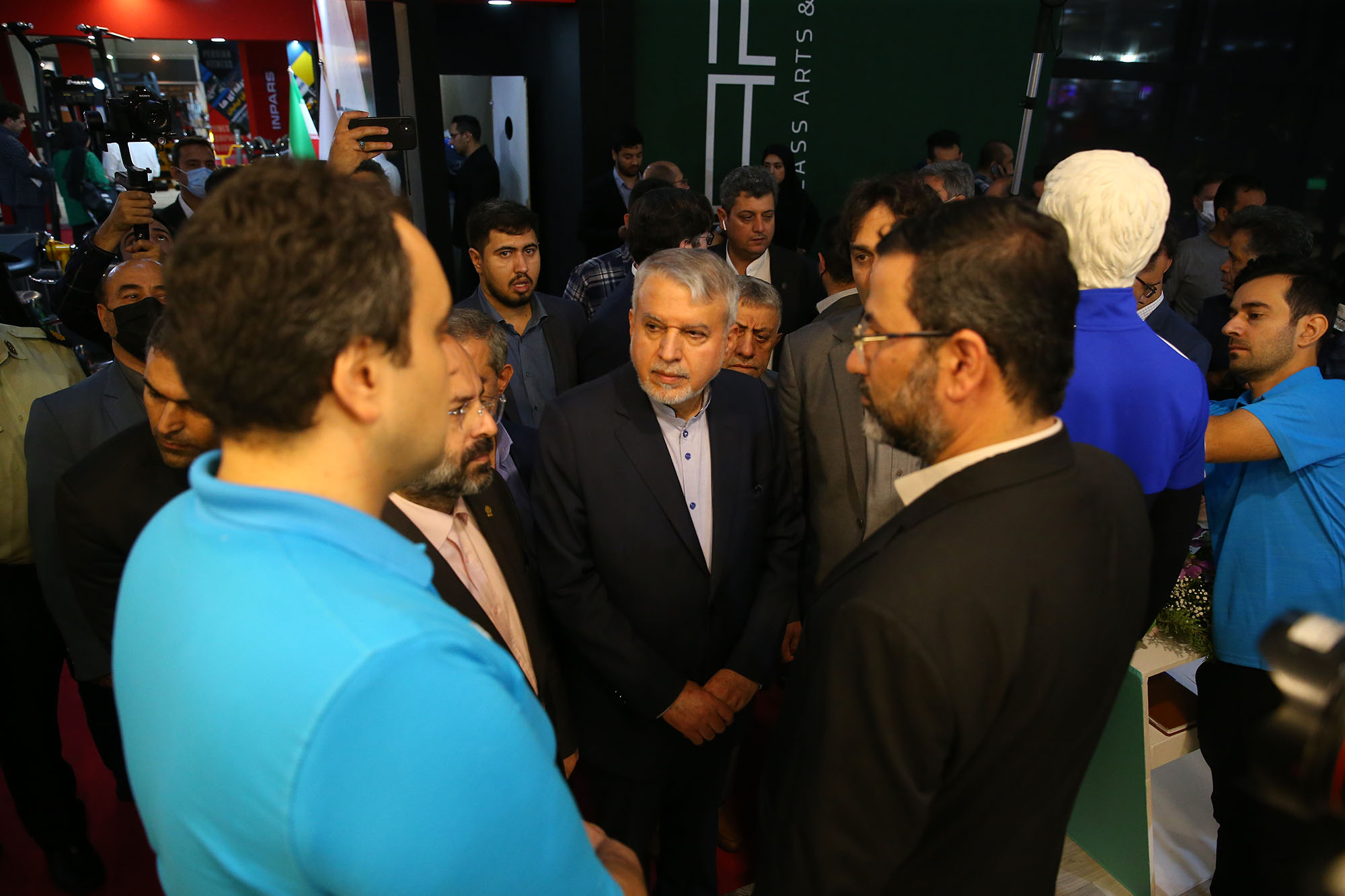 جضور رییس کمیته ملی المپیک در نمایشگاه تجهیزات ورزشی 3