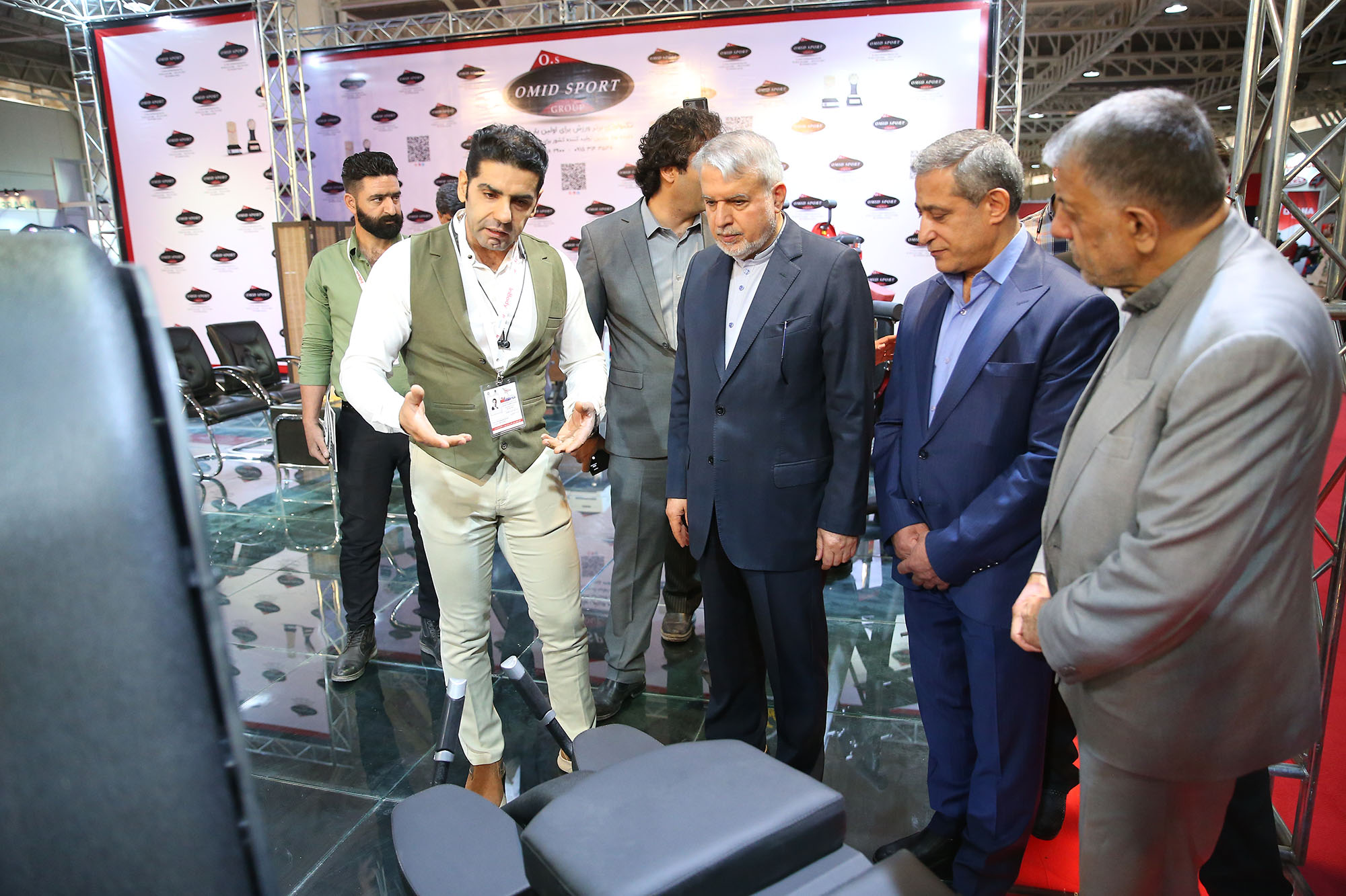 جضور رییس کمیته ملی المپیک در نمایشگاه تجهیزات ورزشی 5