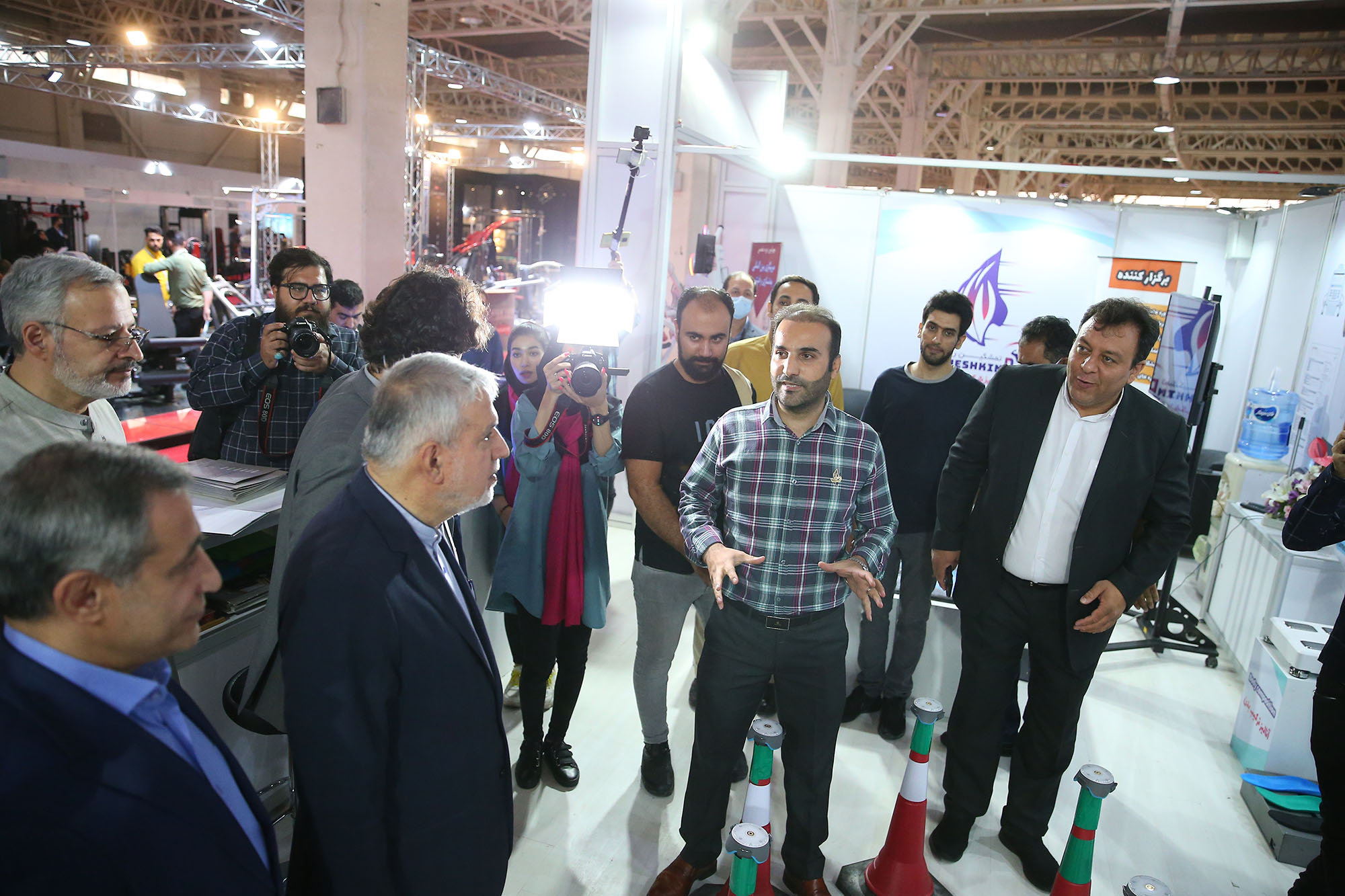 جضور رییس کمیته ملی المپیک در نمایشگاه تجهیزات ورزشی 7
