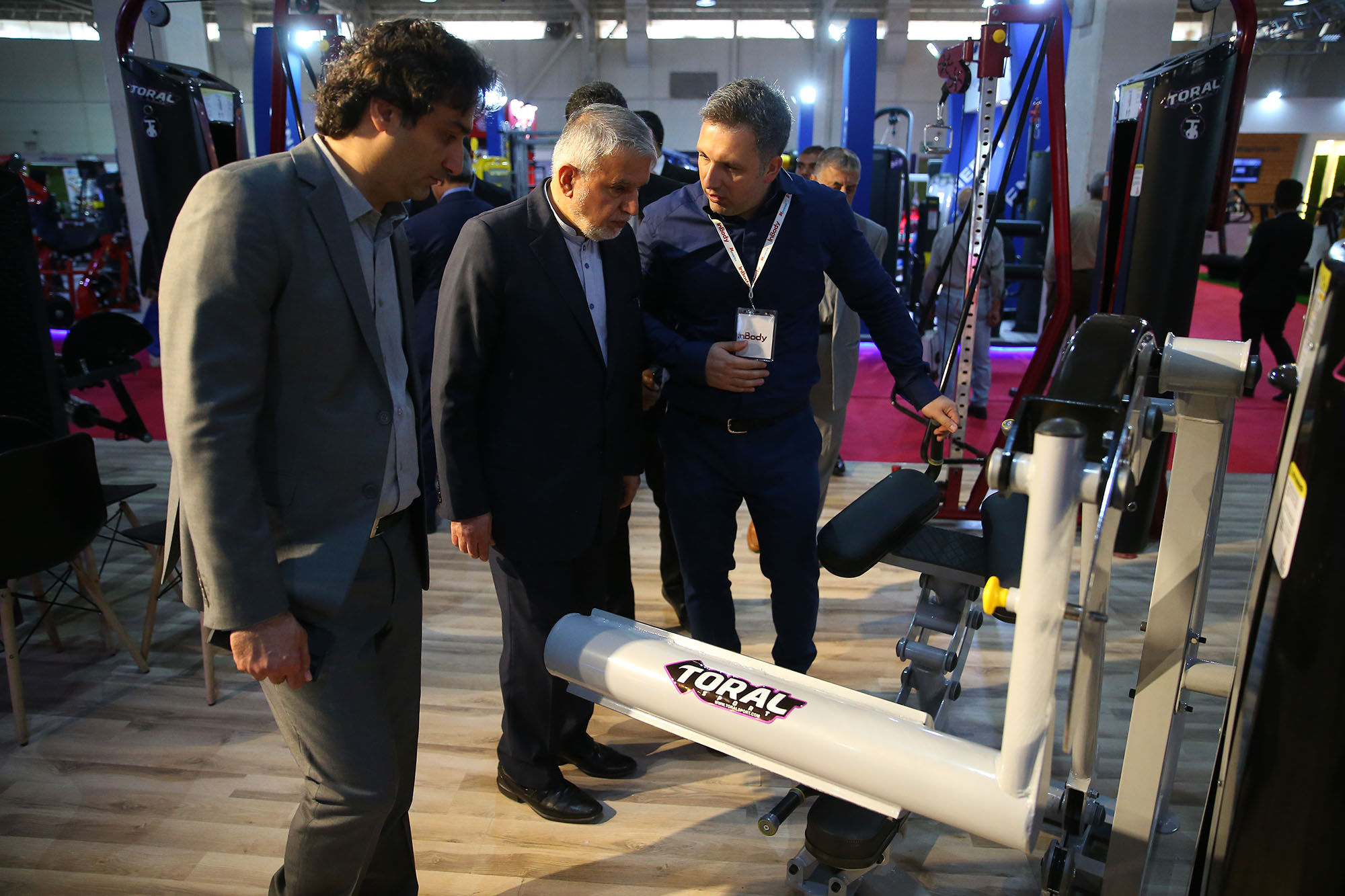 جضور رییس کمیته ملی المپیک در نمایشگاه تجهیزات ورزشی 9