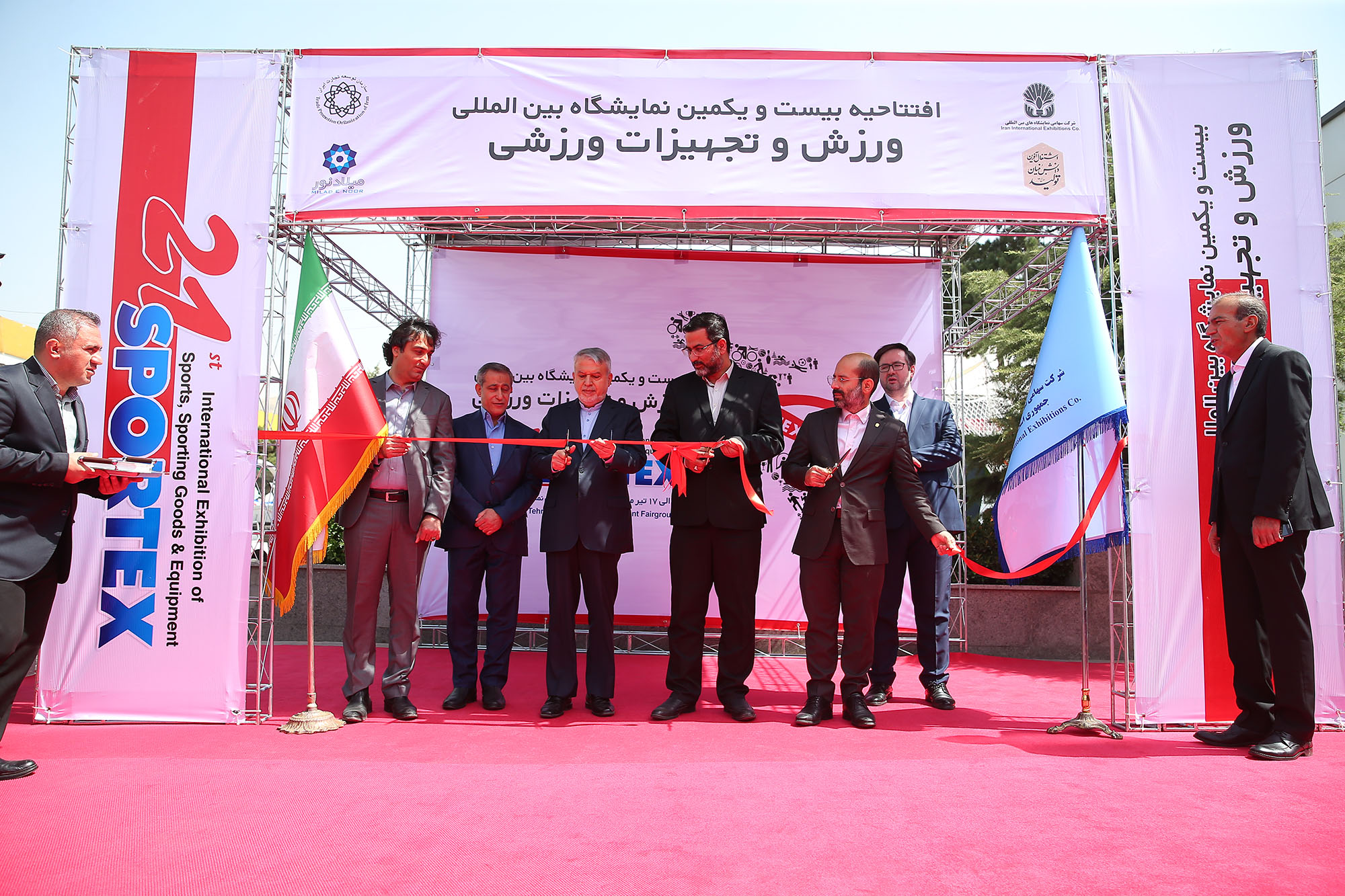 جضور رییس کمیته ملی المپیک در نمایشگاه تجهیزات ورزشی 11