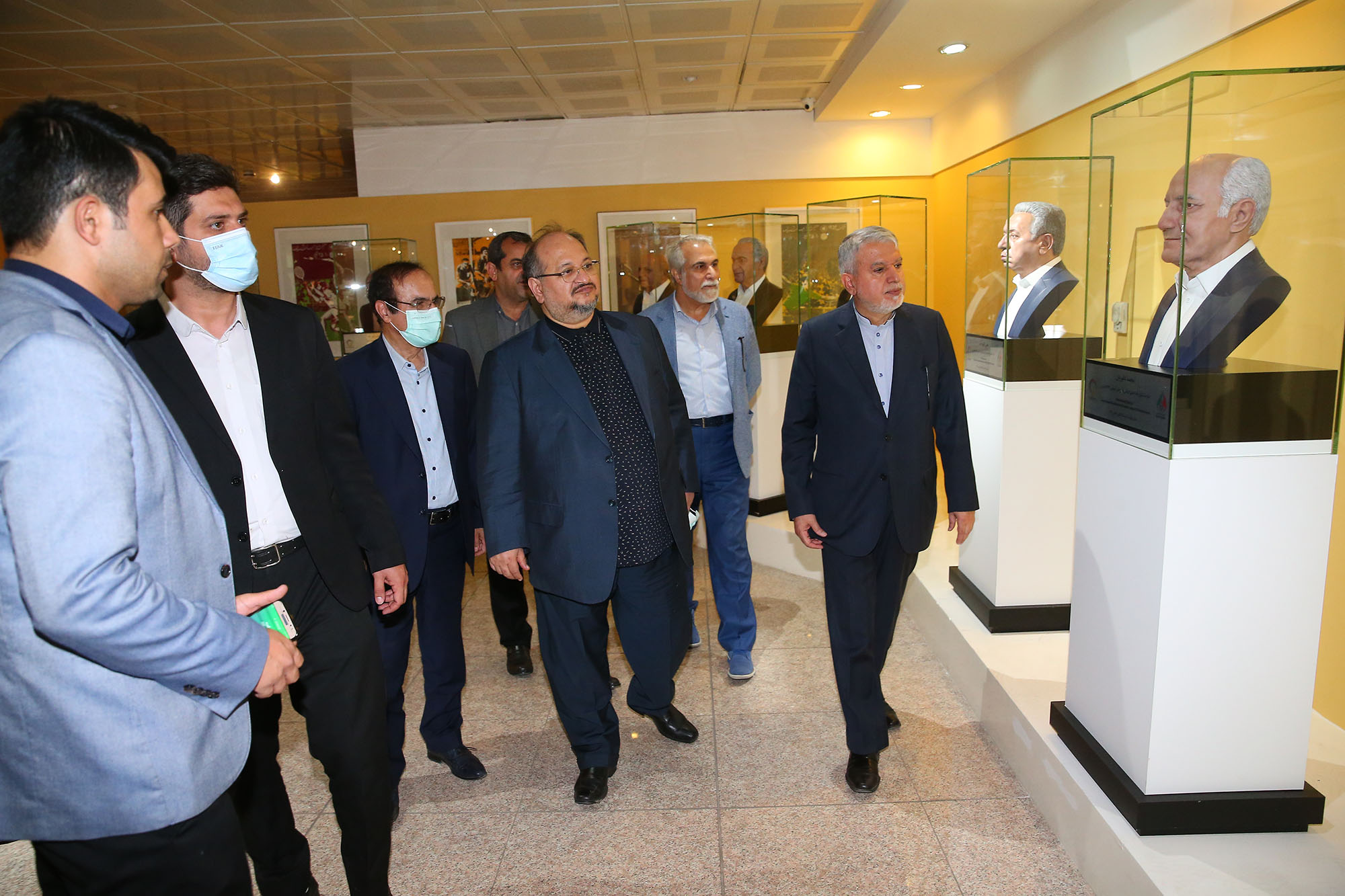بازدید آقای شریعتمداری از موزه ملی ورزش، المپیک و پارالمپیک 9
