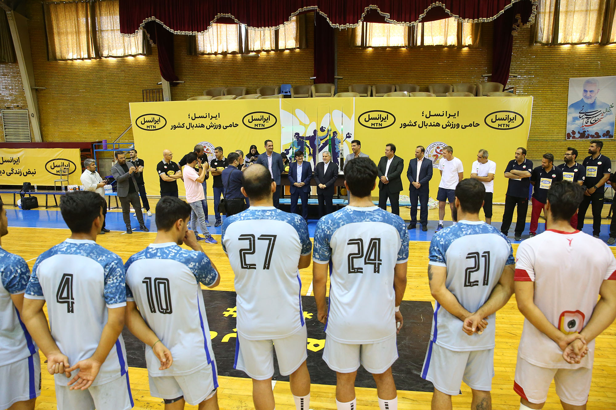 بازدید مسولان کمیته ملی المپیک از اردو تیم ملی هندبال 7