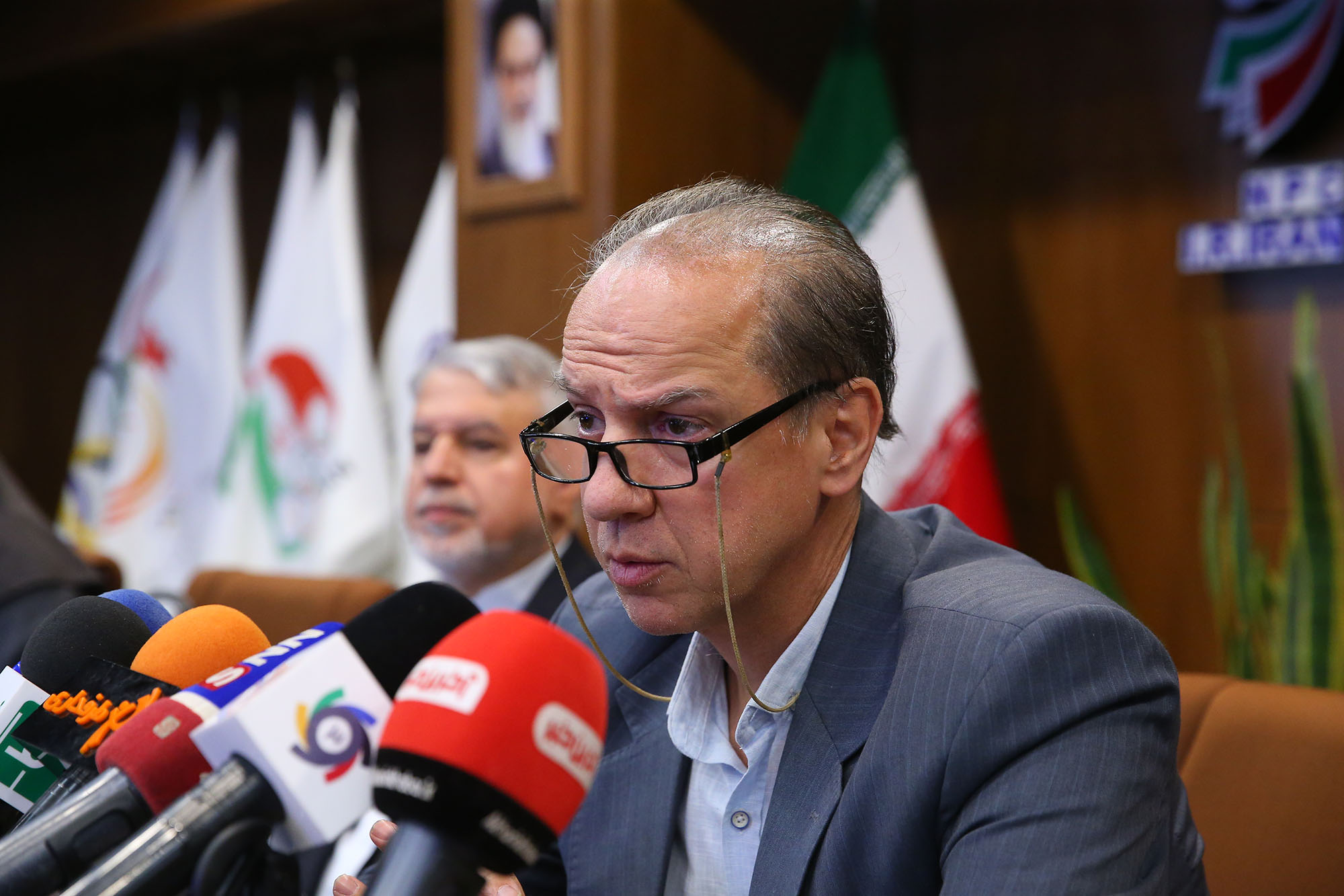 نشست خبری سرپرست کاروان بازی های کشورهای اسلامی در قونیه 13