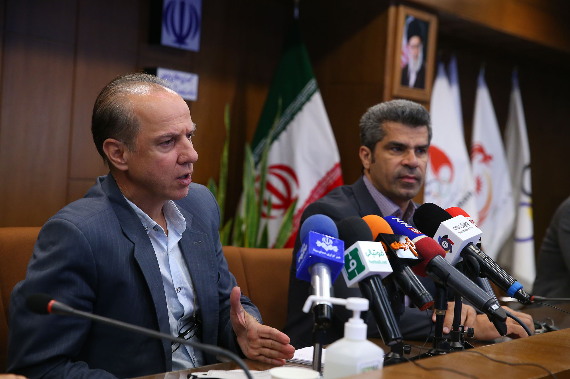 نشست خبری سرپرست کاروان بازی های کشورهای اسلامی در قونیه 16