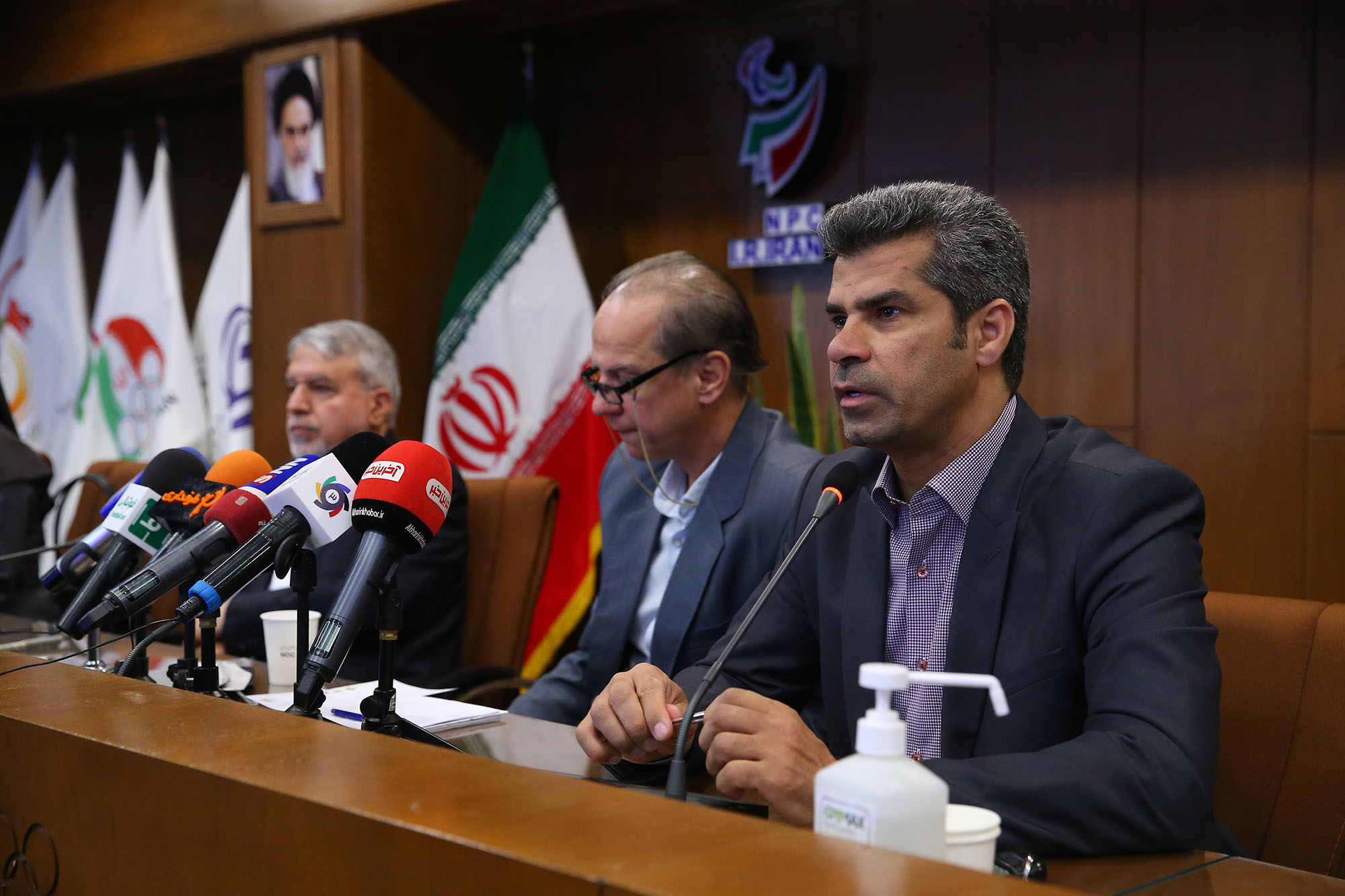 نشست خبری سرپرست کاروان بازی های کشورهای اسلامی در قونیه 19