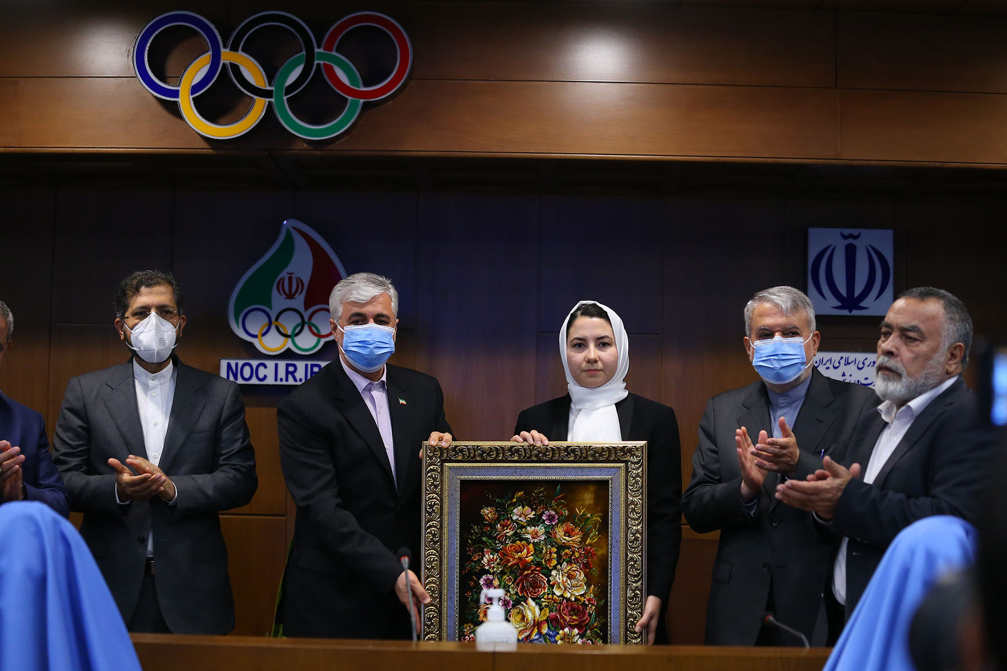 مراسم رونمایی از سردیس قهرمانان ورزش کشور// 18