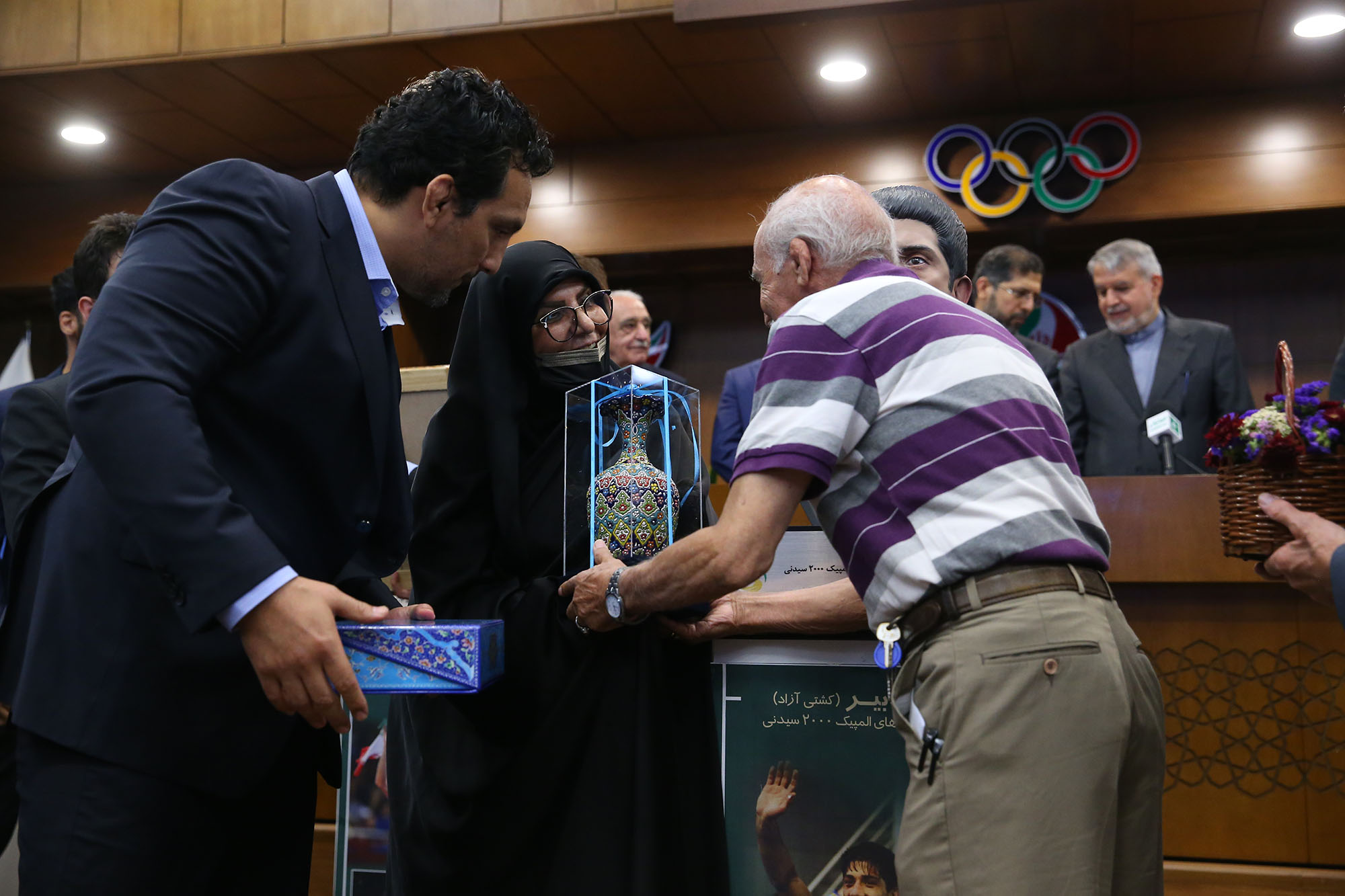 مراسم رونمایی از سردیس قهرمانان ورزش کشور// 26