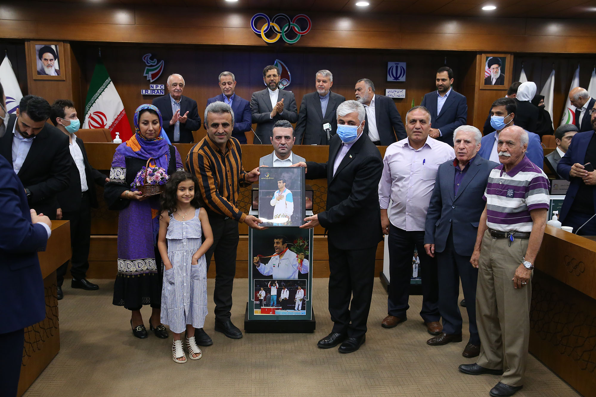 مراسم رونمایی از سردیس قهرمانان ورزش کشور// 39