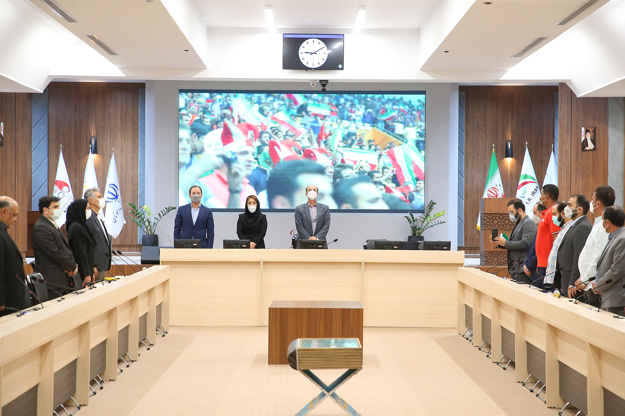 جلسه با سرپرستان کاروان ورزشی قونیه 2