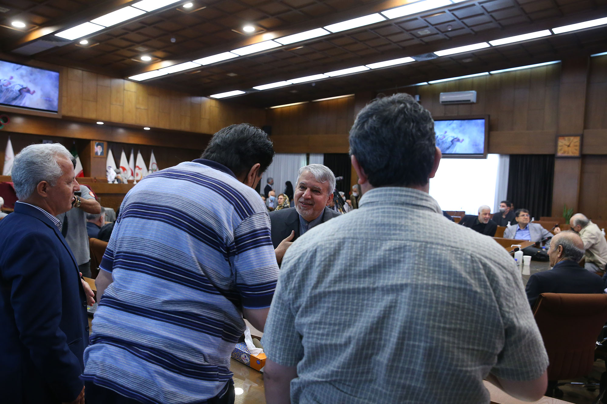 مراسم رونمایی از دستاوردهای تاریخ شفاهی ورزش ایران/ 1